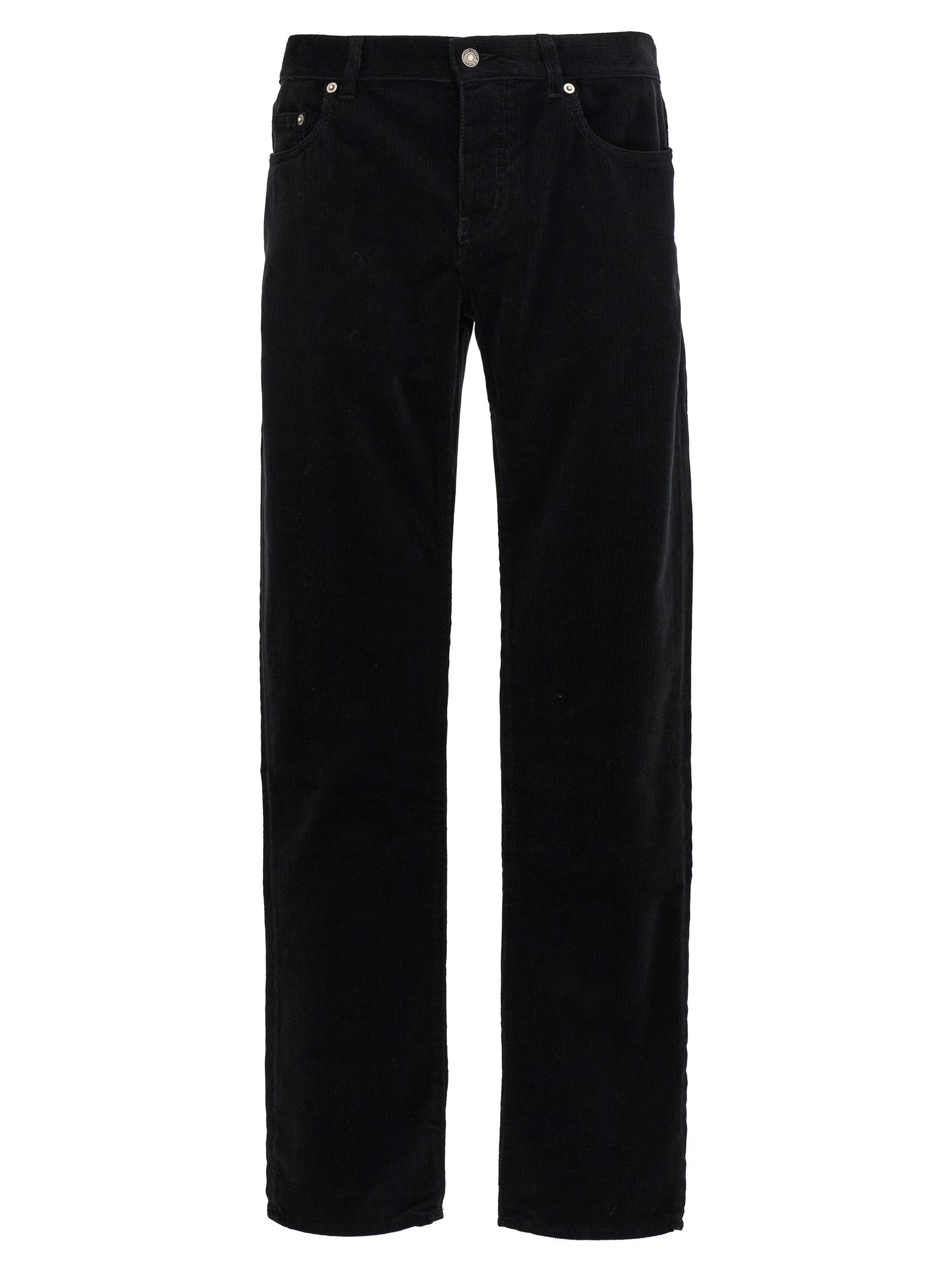Pantalon décontracté Saint Laurent en coton noir