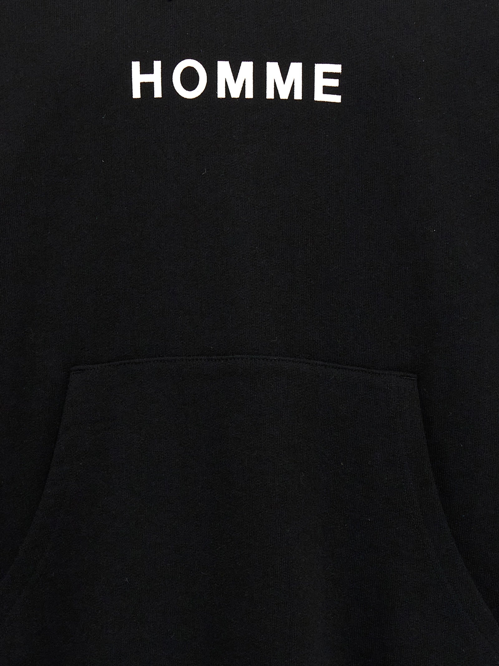 Sweat-shirt en coton noir Comme des Garçons