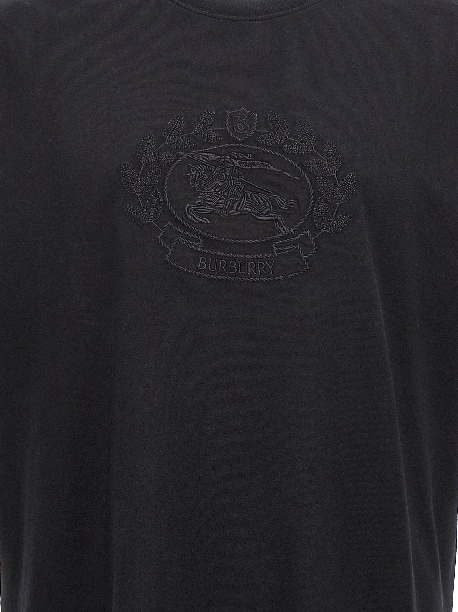 T-shirt Burberry en coton noir