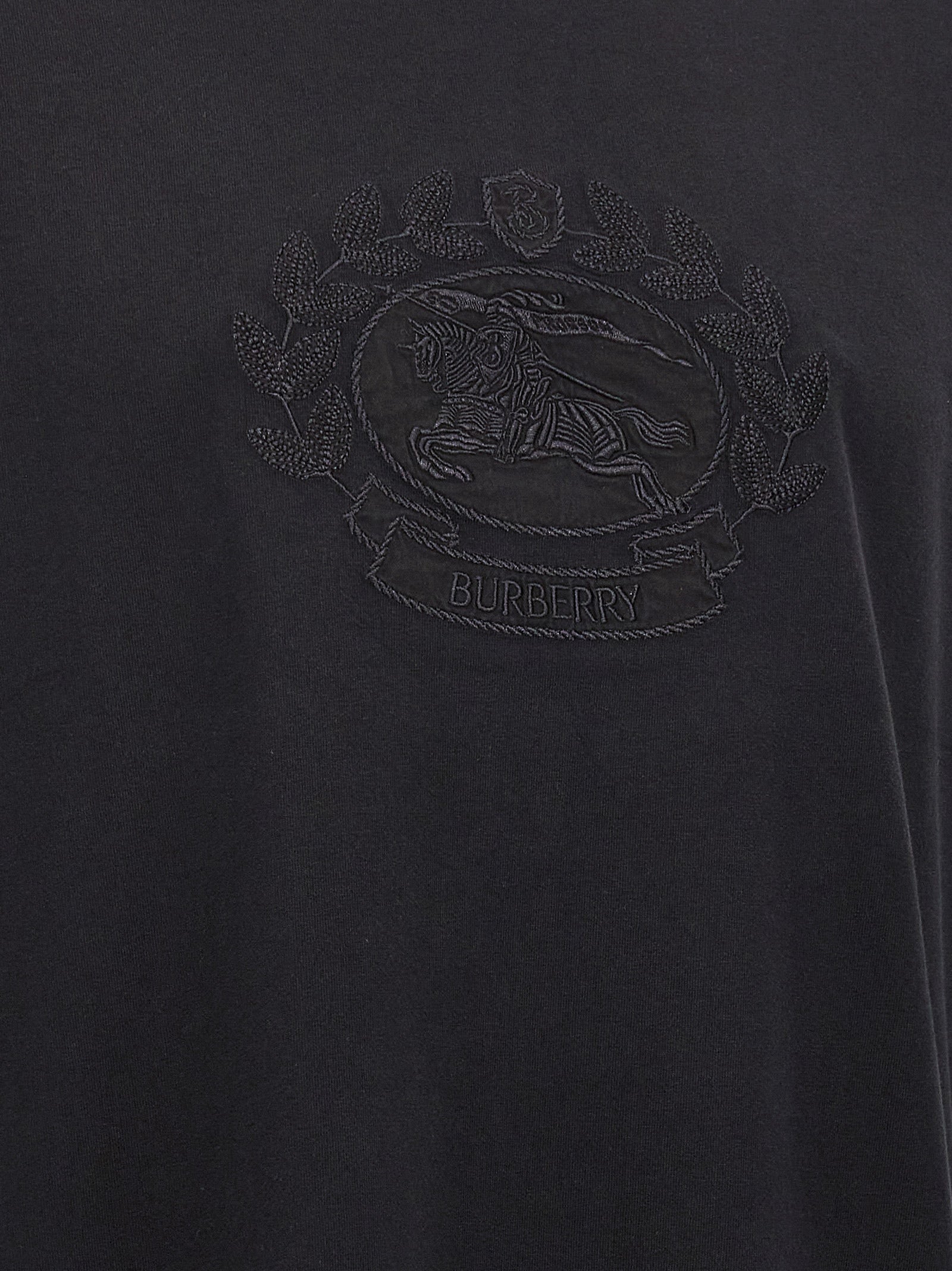 T-shirt Burberry en coton noir