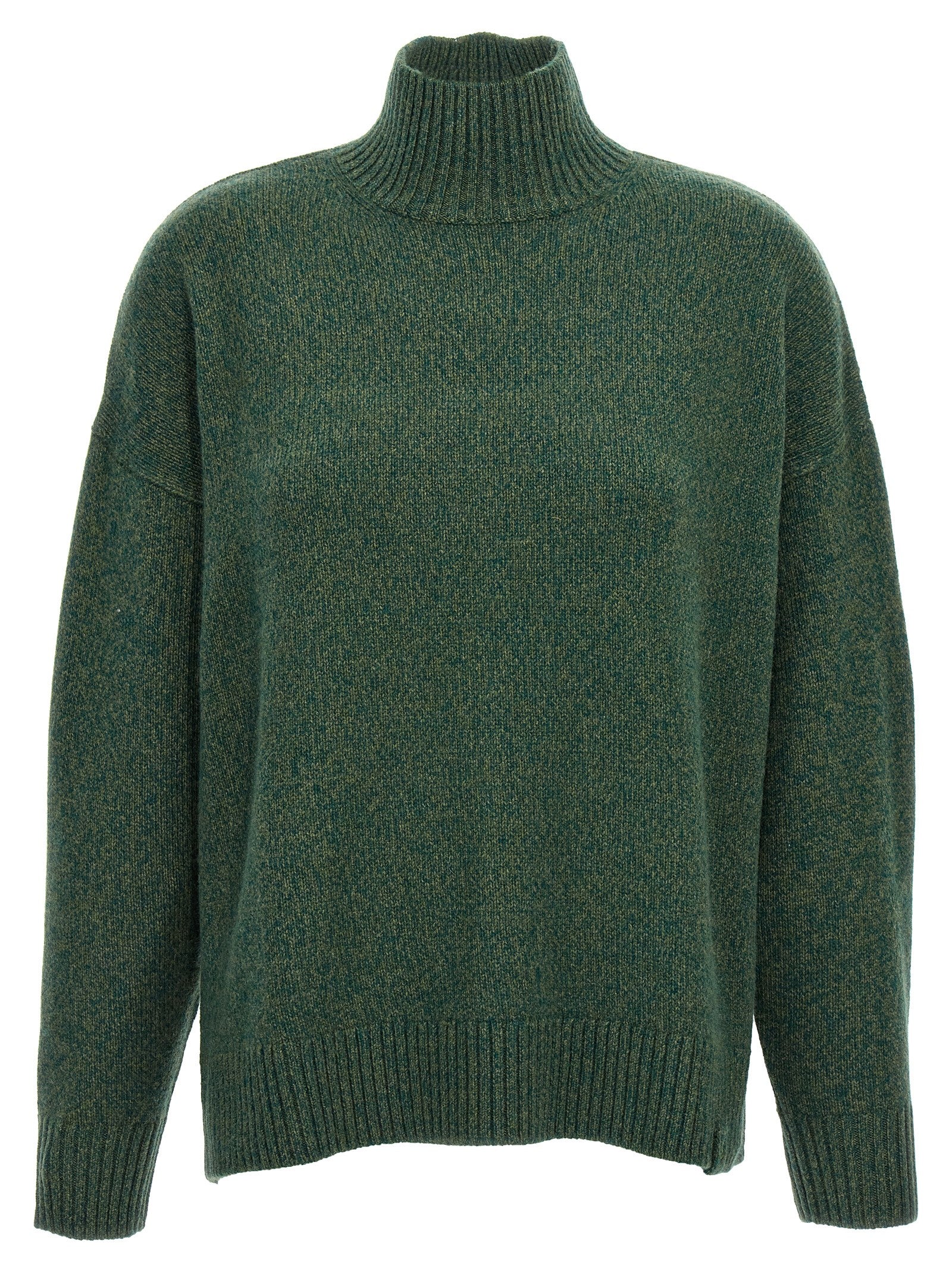 Victoria Beckham Green Convertible Wool Cashmere Cardigan