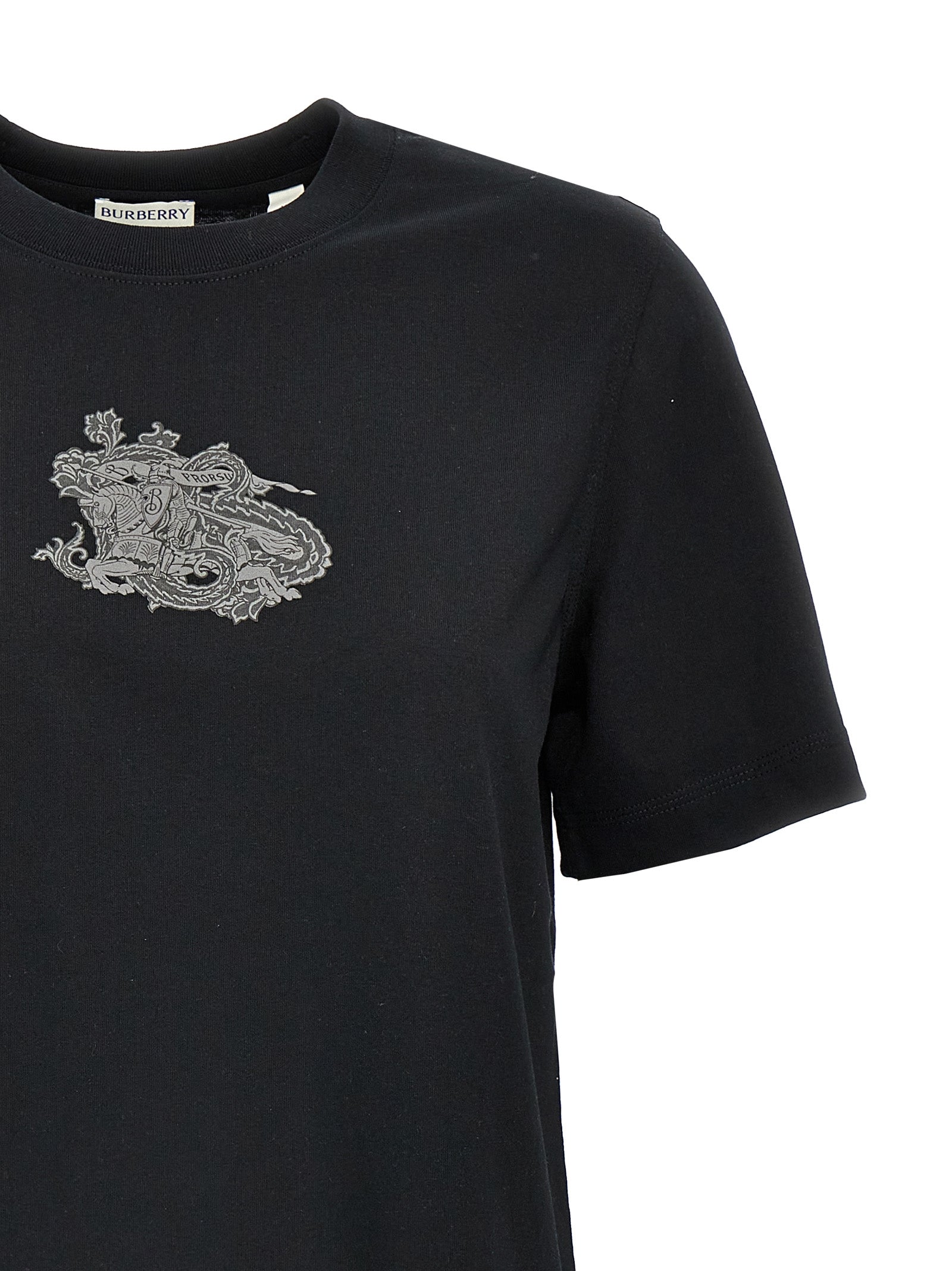 T-shirt Burberry en coton noir