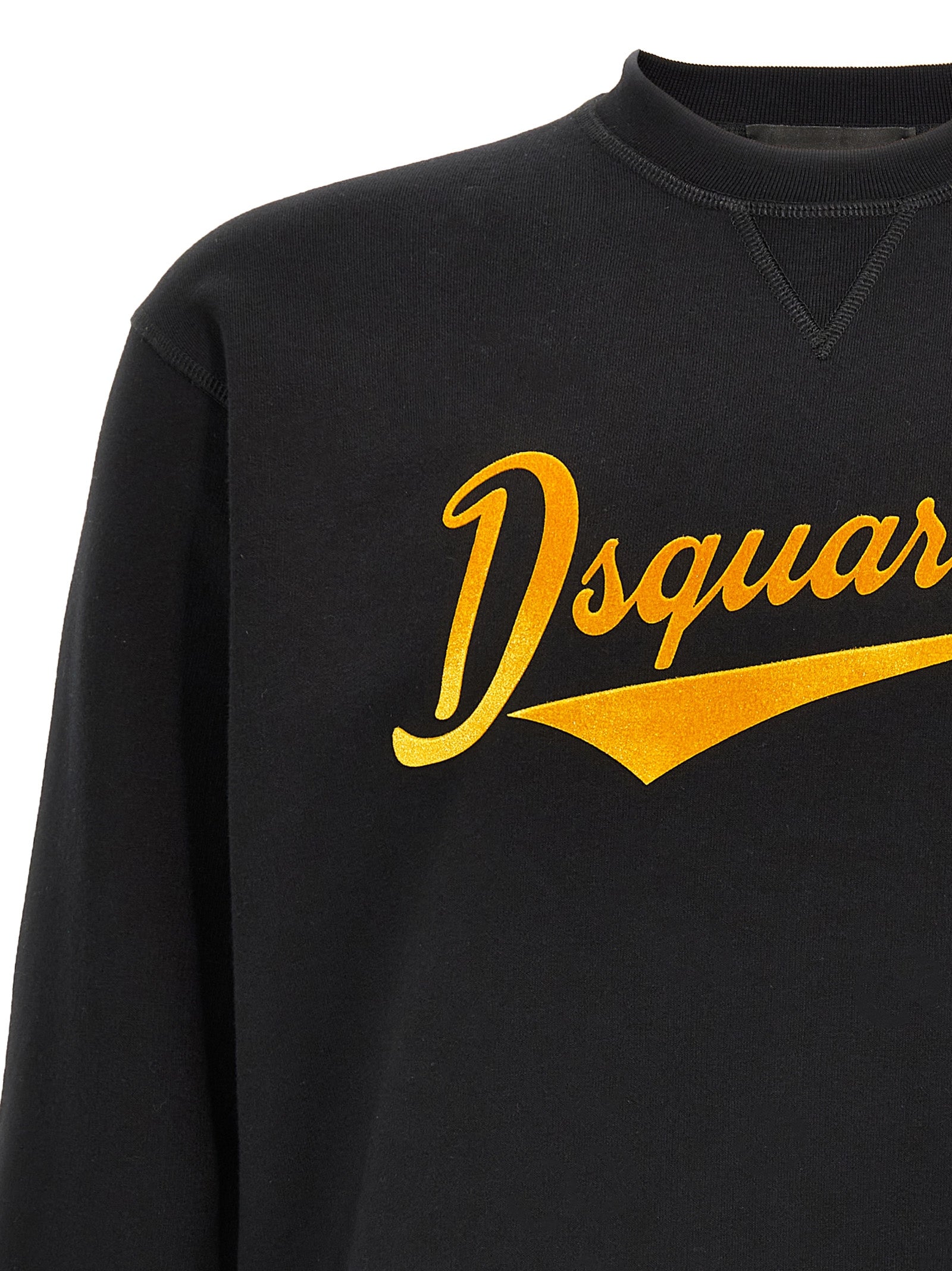 Sweat-shirt Dsquared² en coton noir