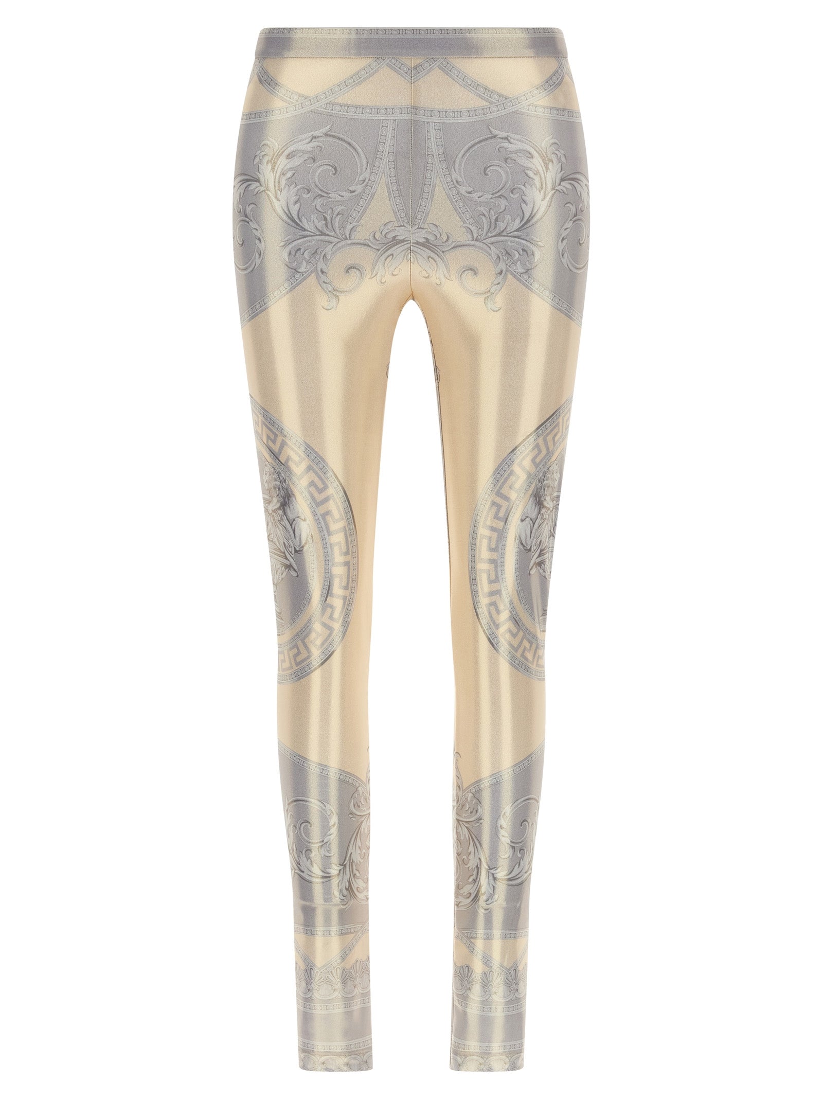 Multicolor Polyester Leggings