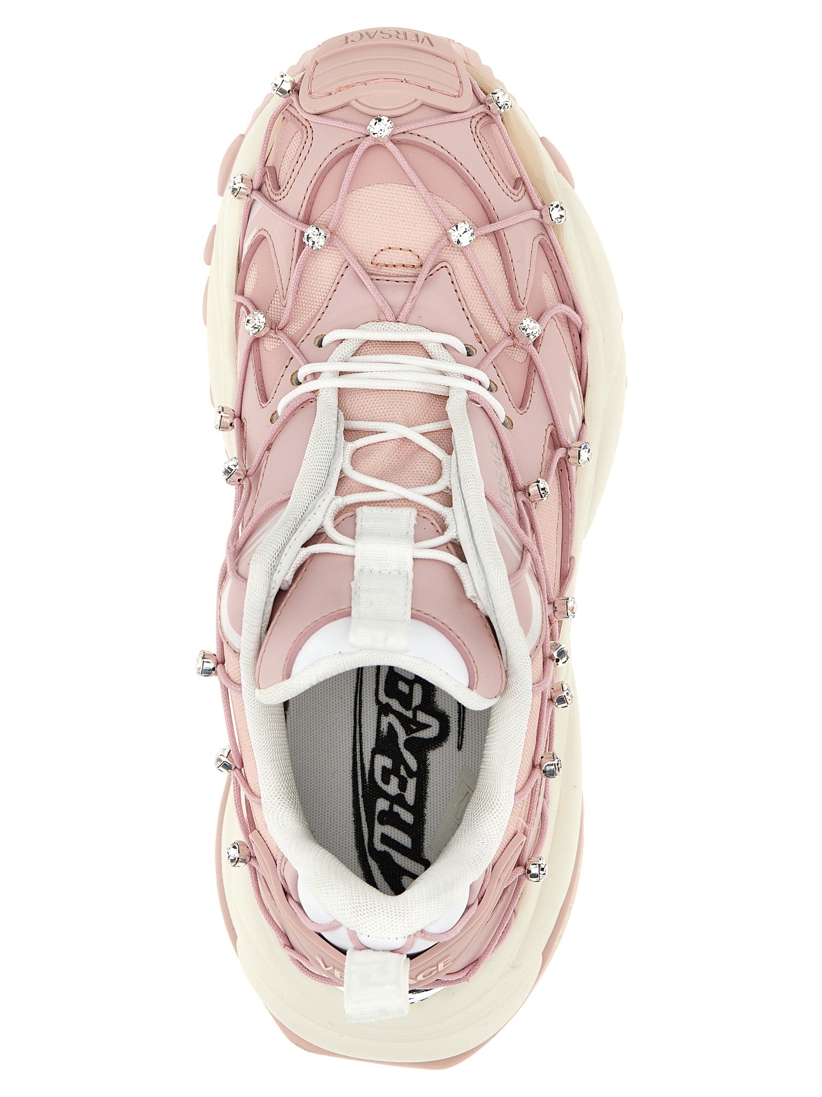 Baskets de sport Versace multicolores en polyester