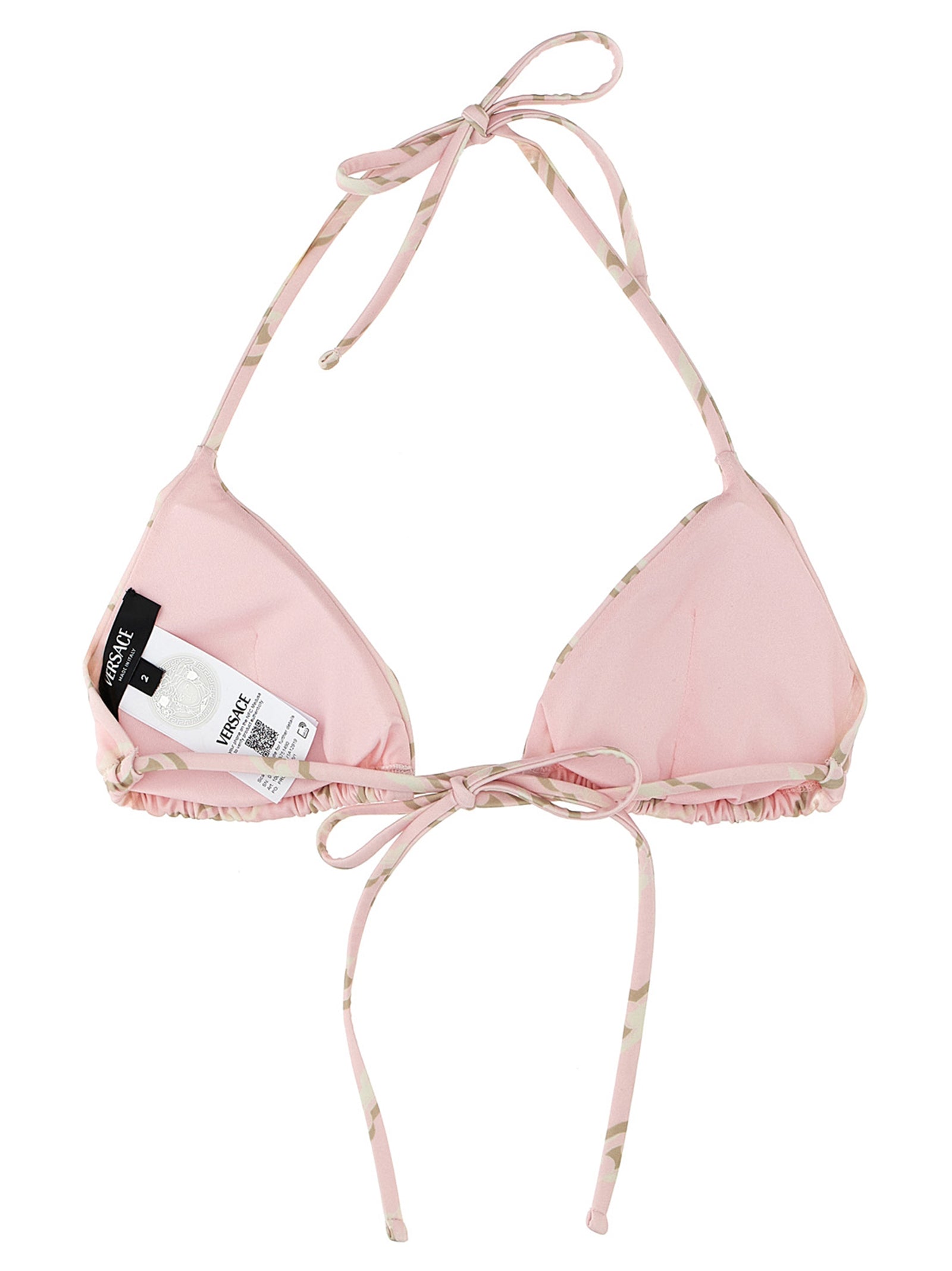 Multicolor Polyester Bikini