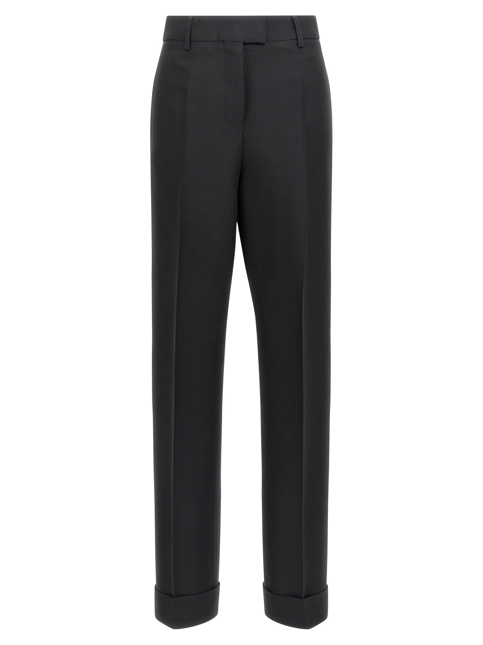 Pantalon Ferragamo noir en viscose