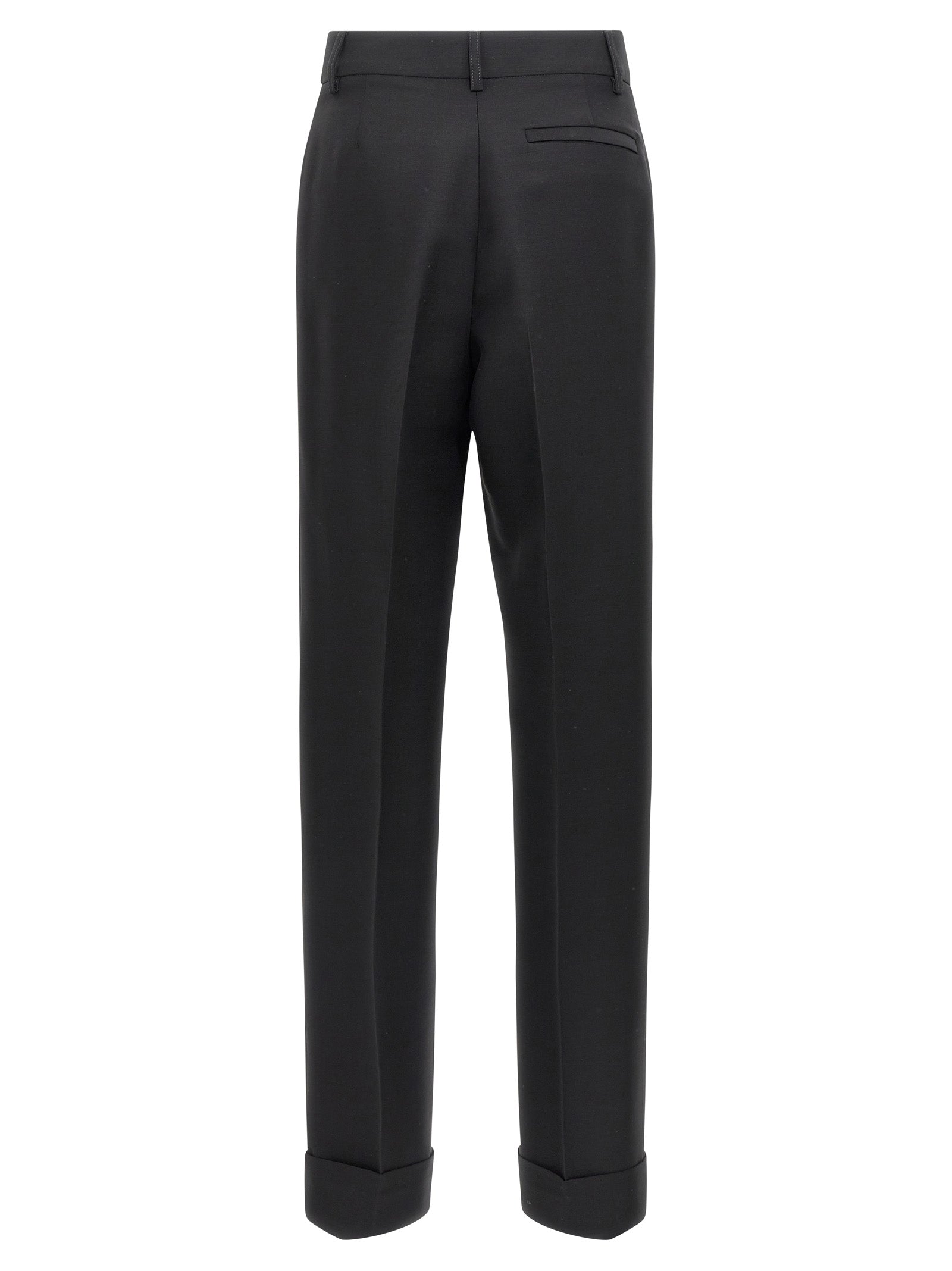 Pantalon Ferragamo noir en viscose