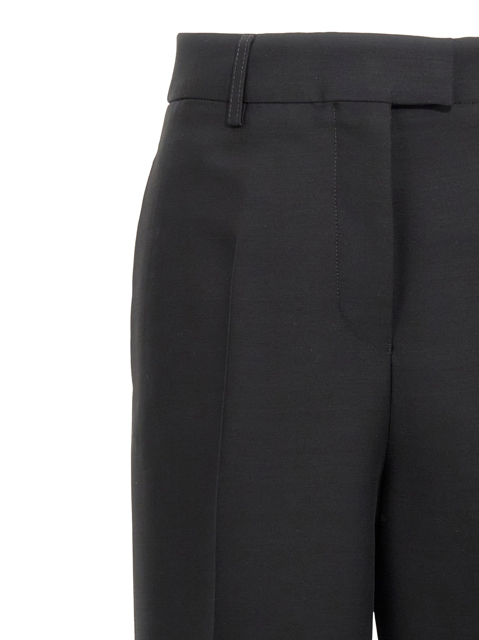 Pantalon Ferragamo noir en viscose