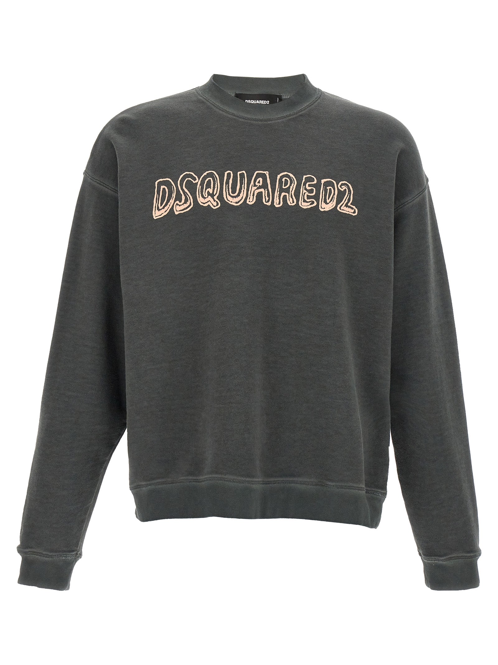 Sweat-shirt Dsquared² en coton gris