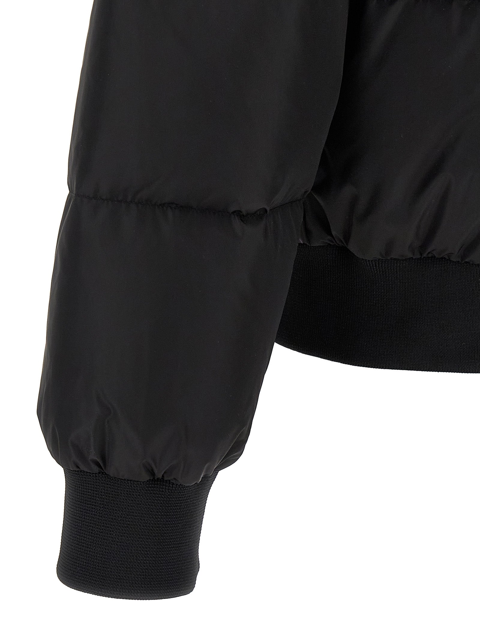 Dsquared² Bomber aus schwarzem Polyamid