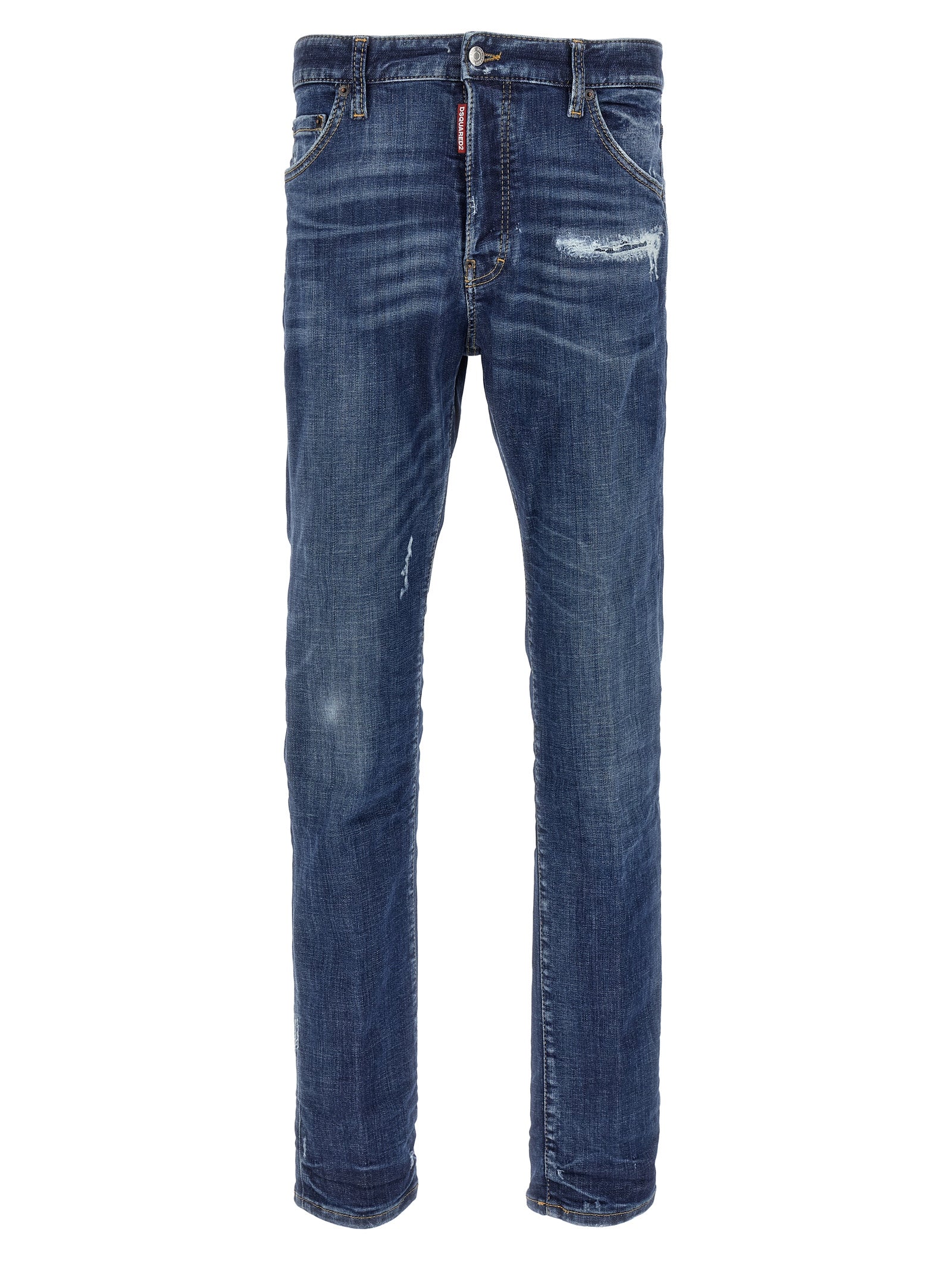 Dsquared² Blaue Slim Fit Jeans aus Baumwolle