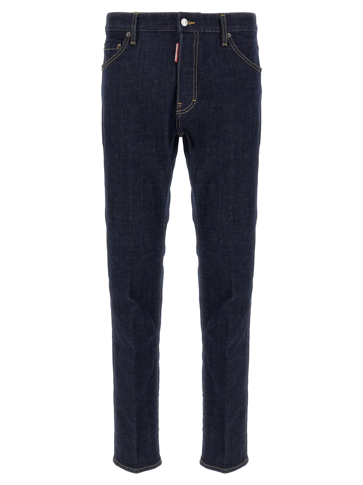 Dsquared² Blue Cotton Slim Fit Jeans