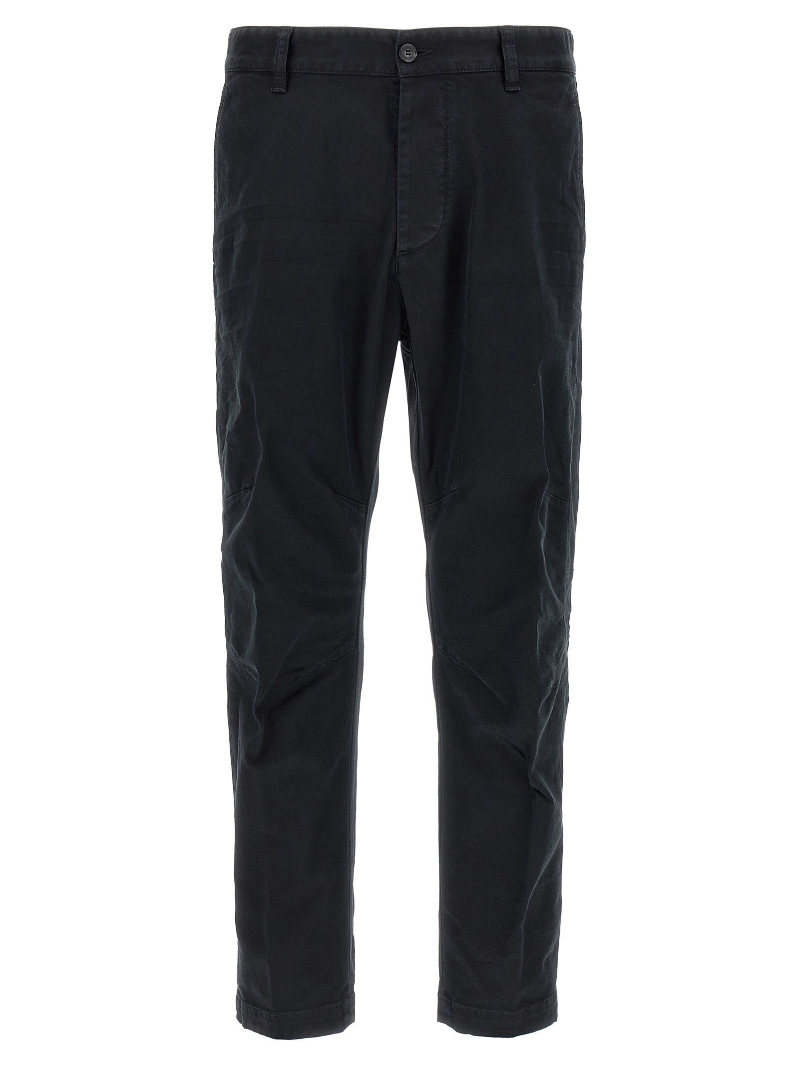 Dsquared² Schwarze Baumwoll-Chinohose