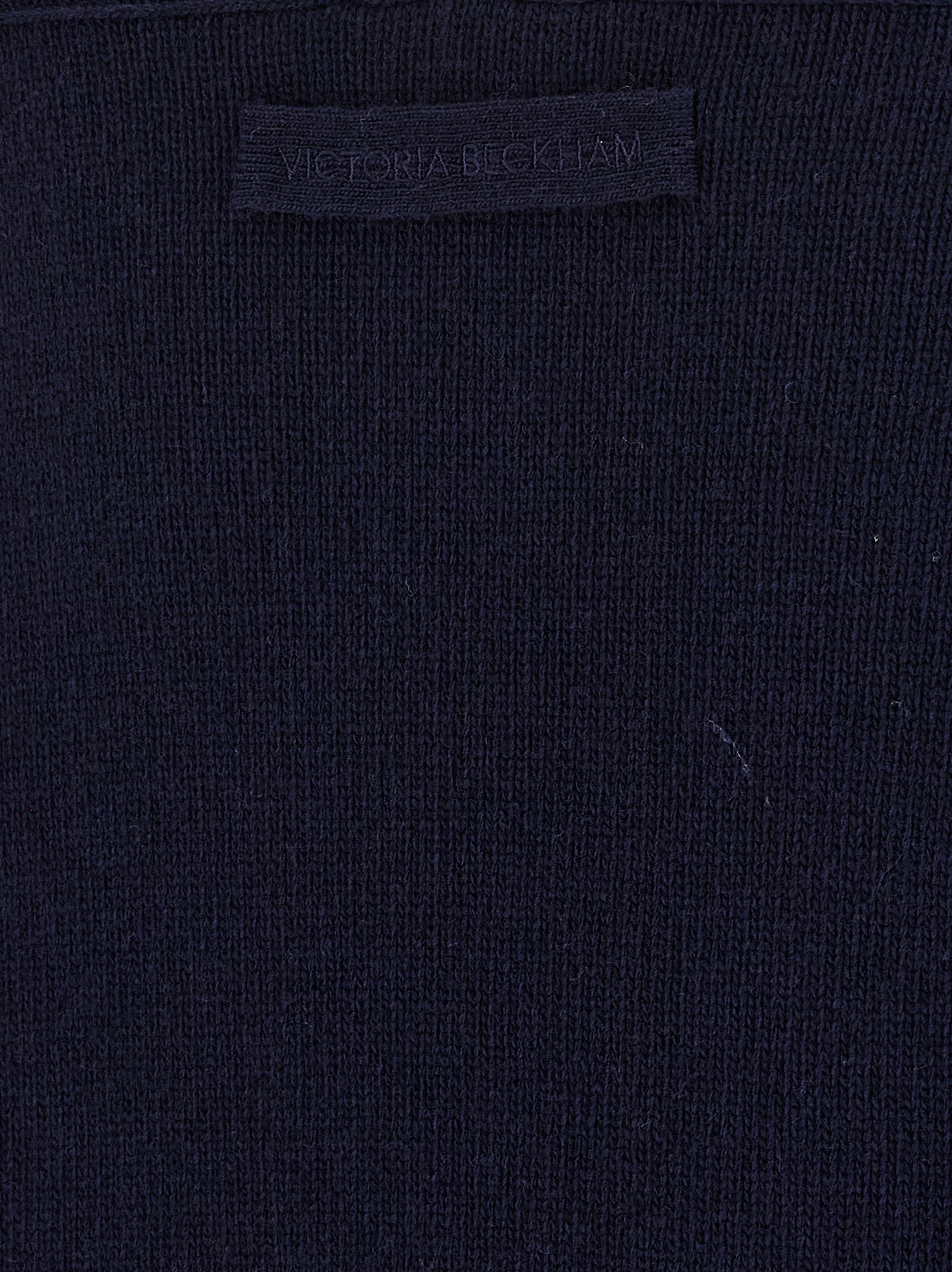 Victoria Beckham Blue Wool Cashmere Blend Cardigan