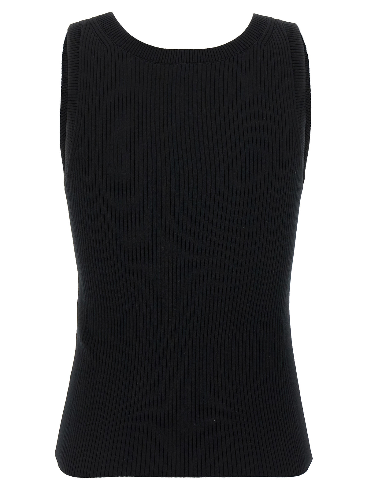 Kenzo Black Viscose Sleeveless T-Shirt