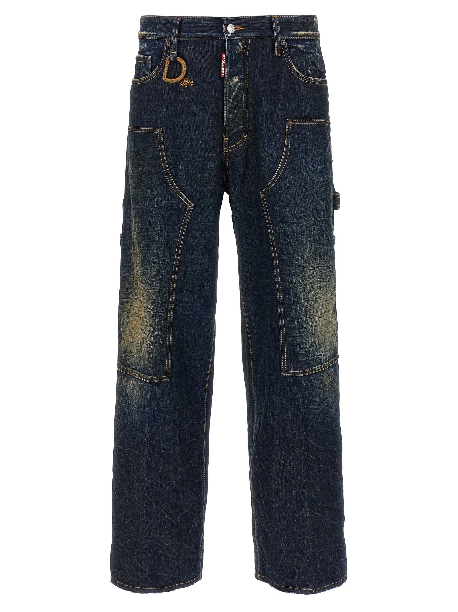Blue Cotton Jeans Denim
