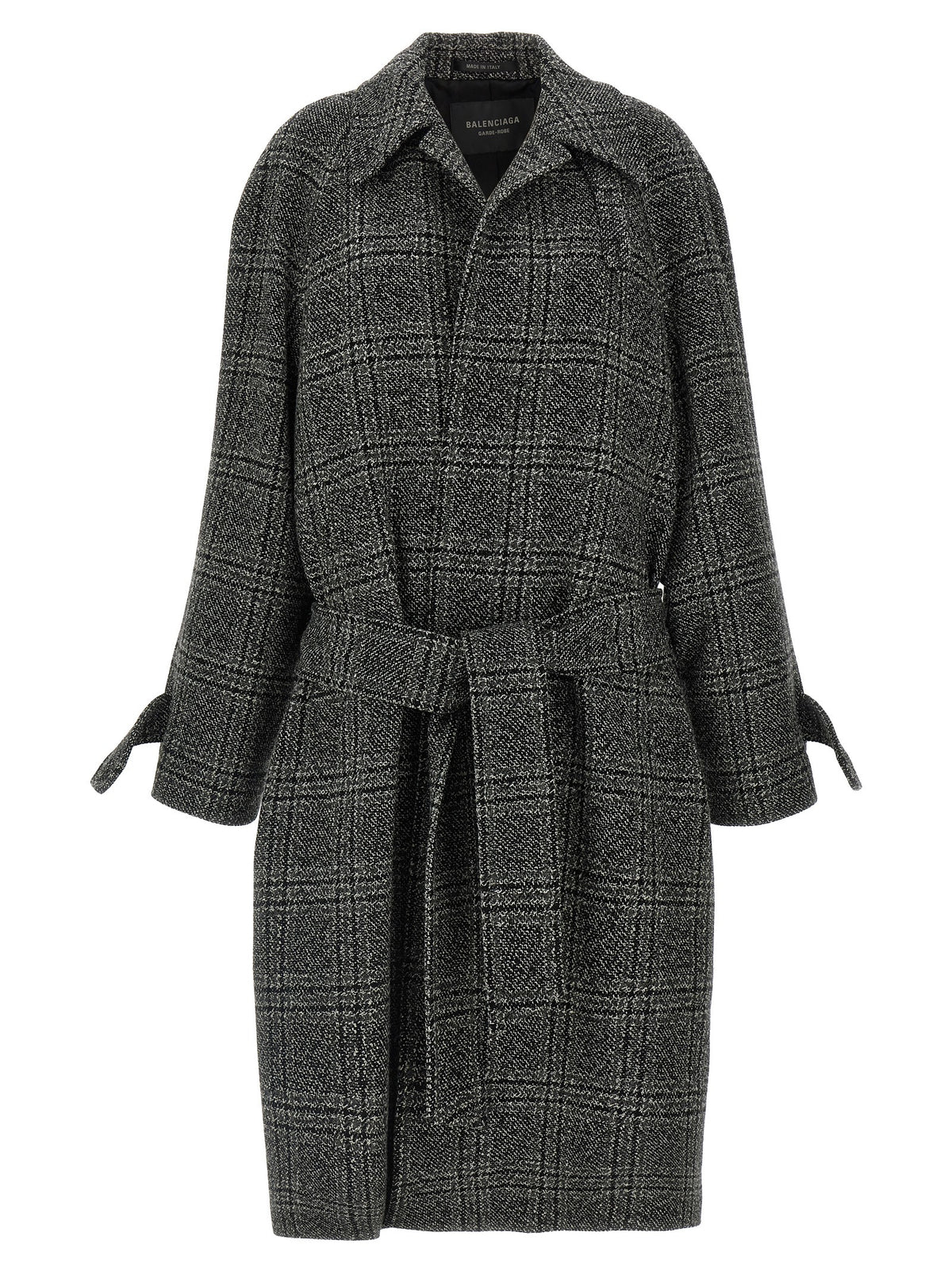Balenciaga Black Wool Coat