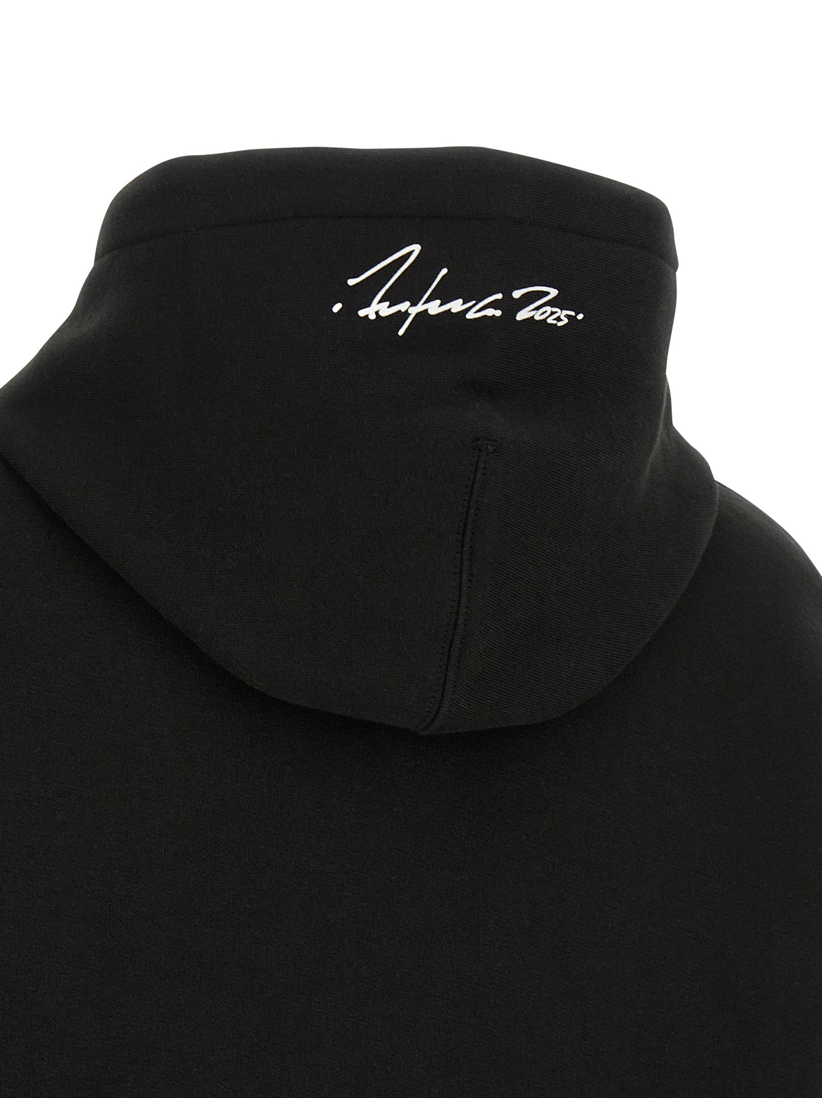 Sweat à capuche Kenzo en coton noir