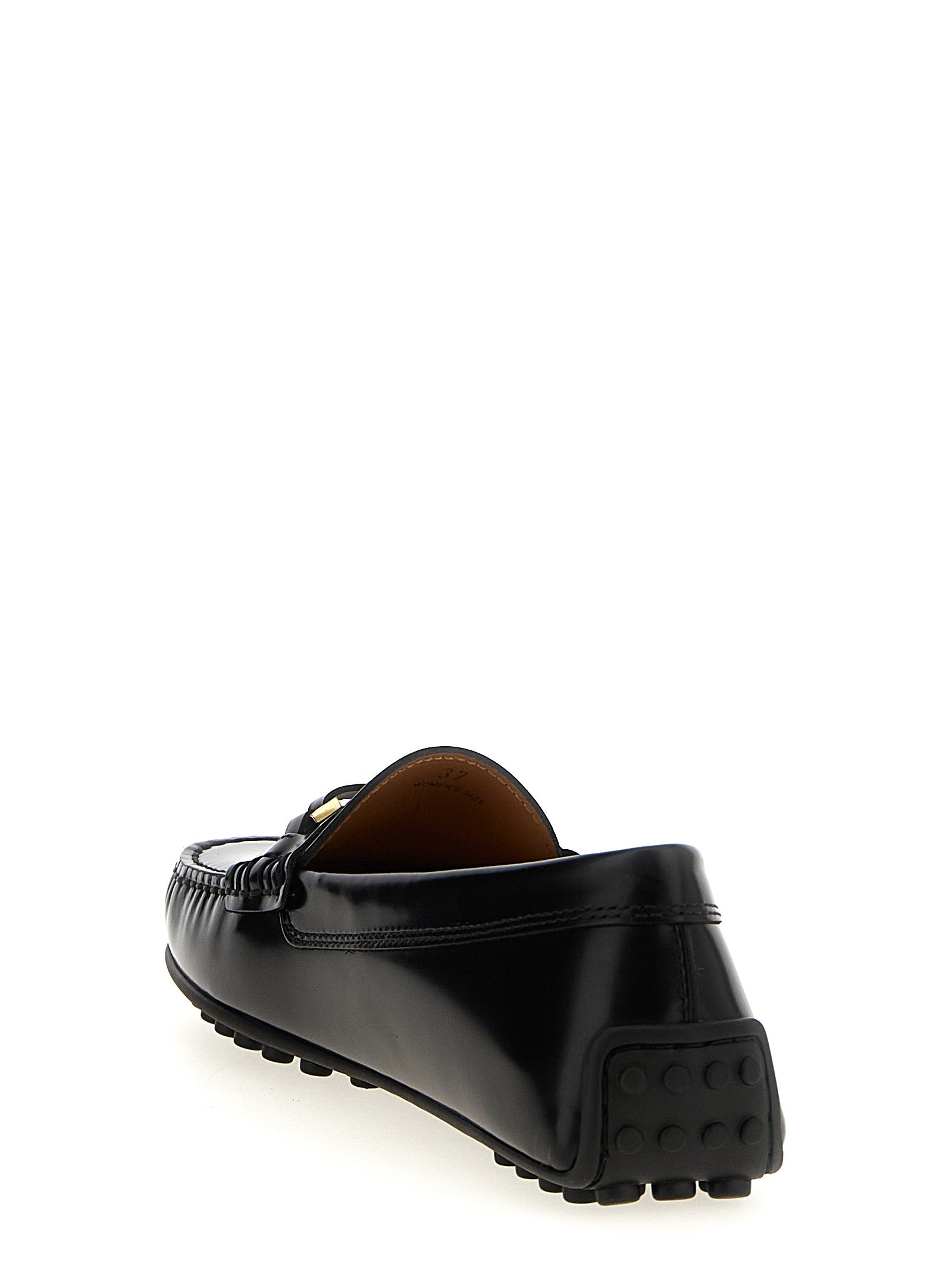 Mocassins Tod's en veau pleine fleur noir à enfiler