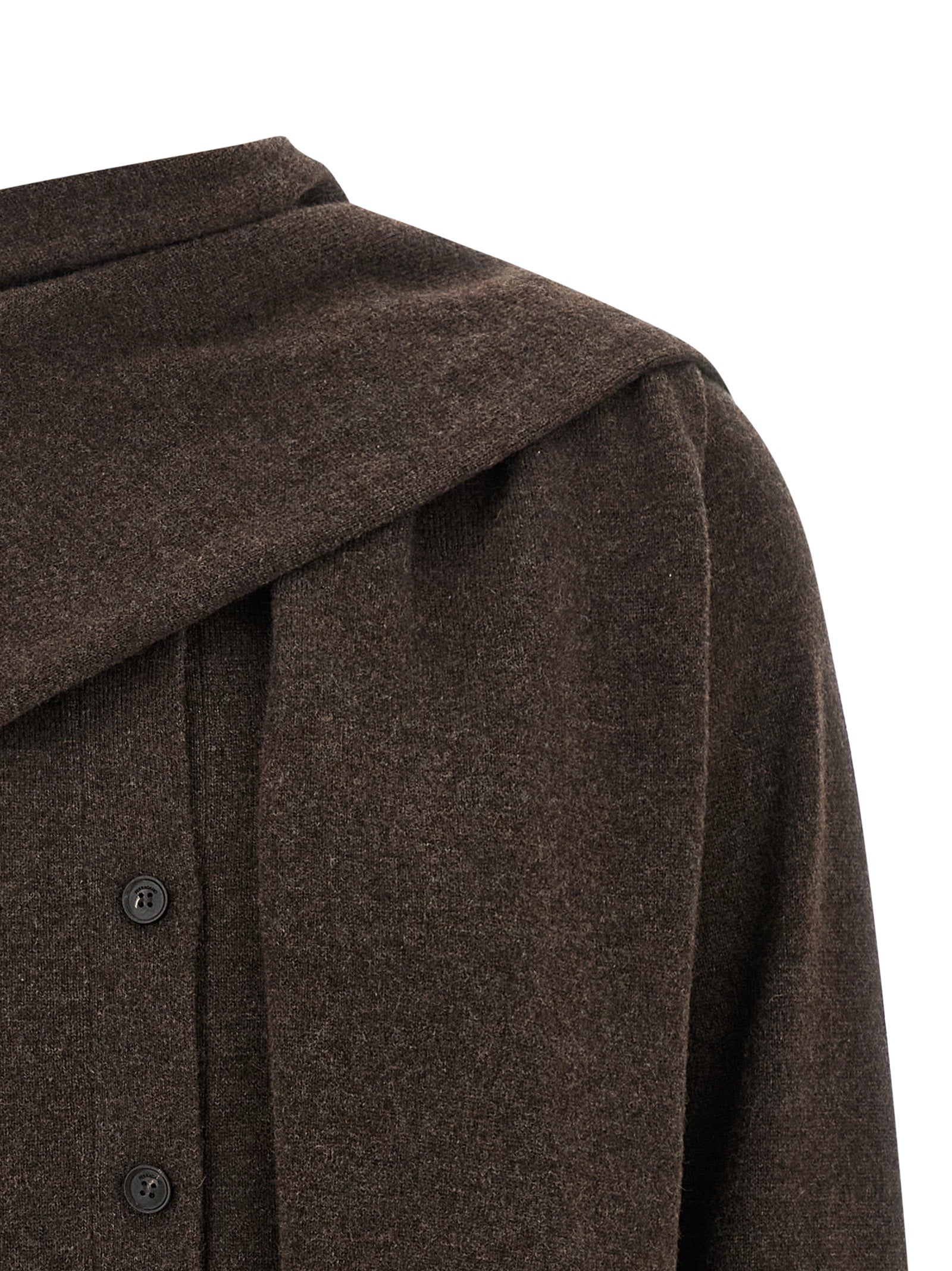 Gilet Ferragamo marron en cachemire