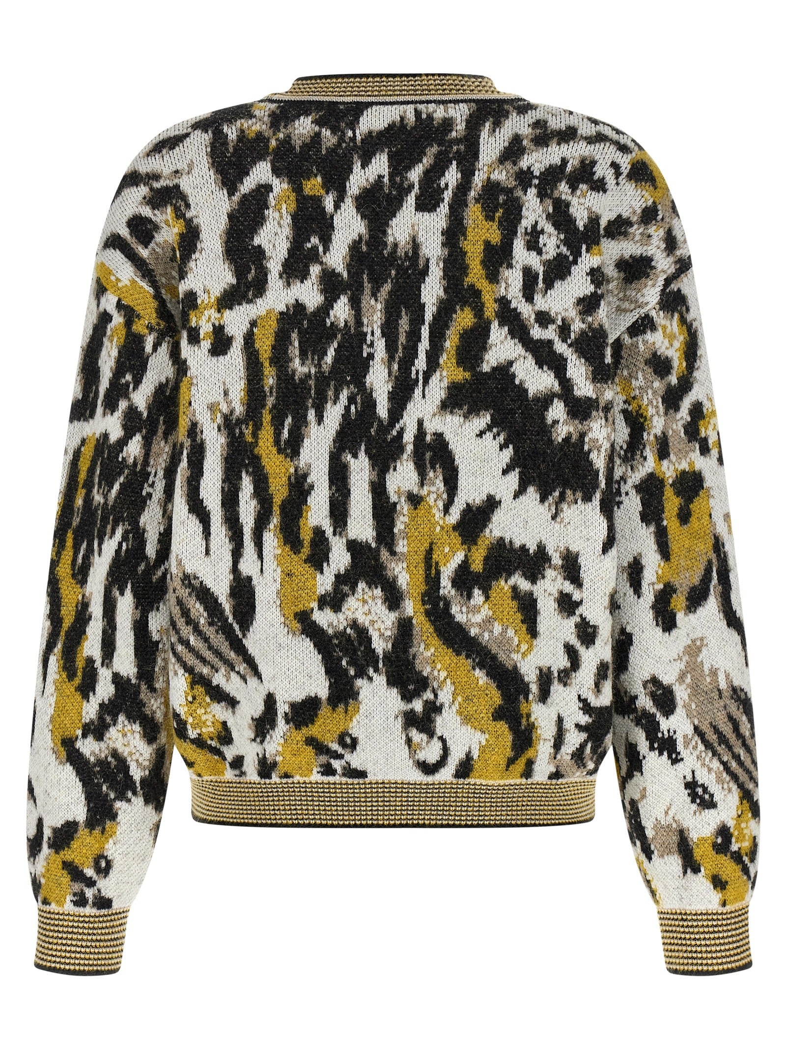 Multicolor Polyamide Cardigan