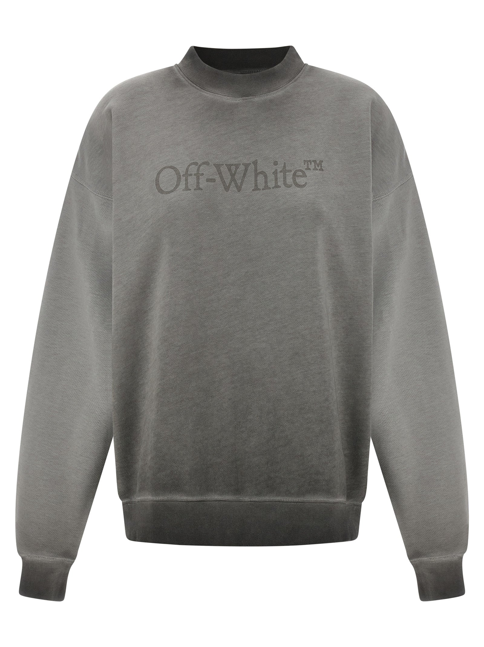 Sweat-shirt Off-White en coton gris