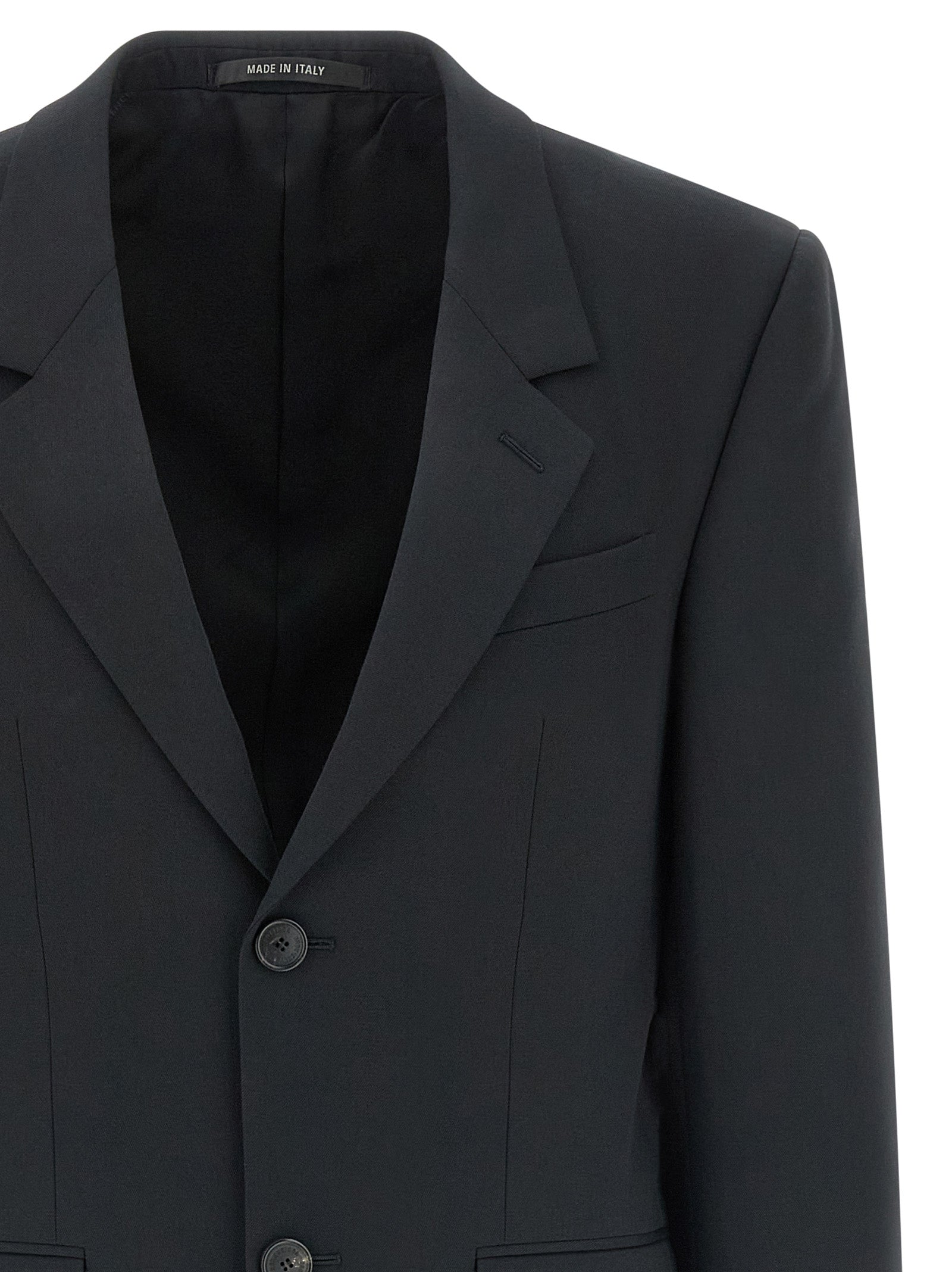 Blazer Balenciaga en laine noire