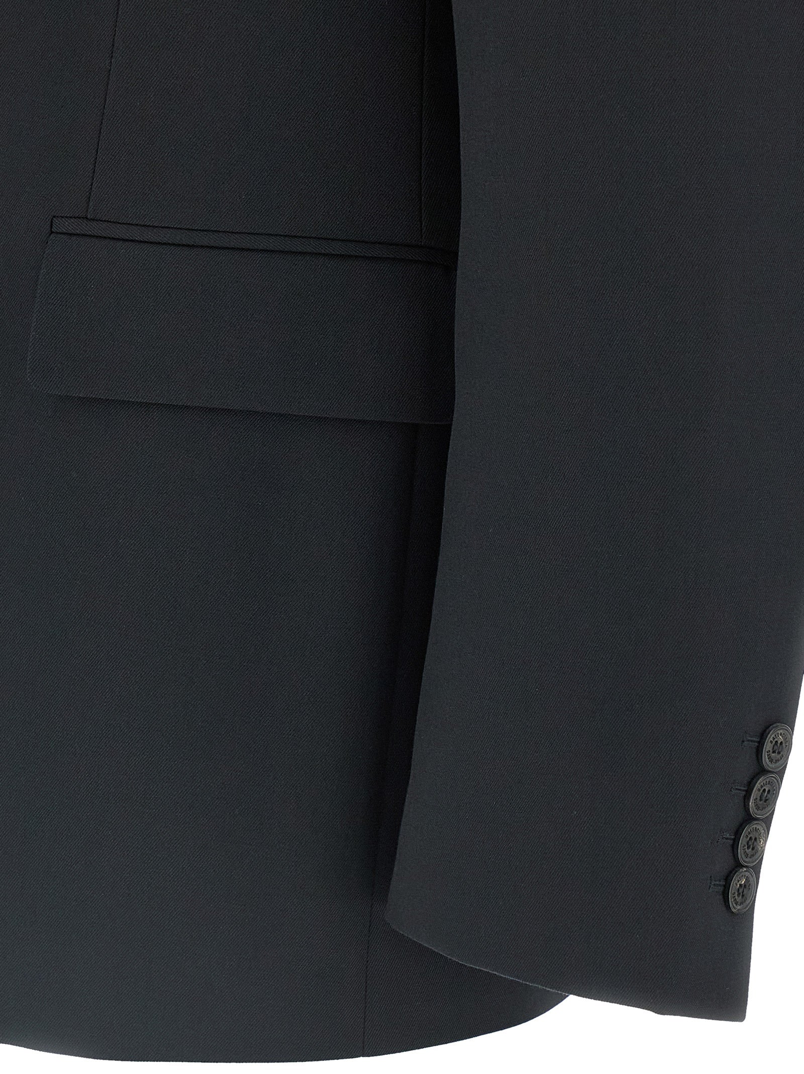 Blazer Balenciaga en laine noire