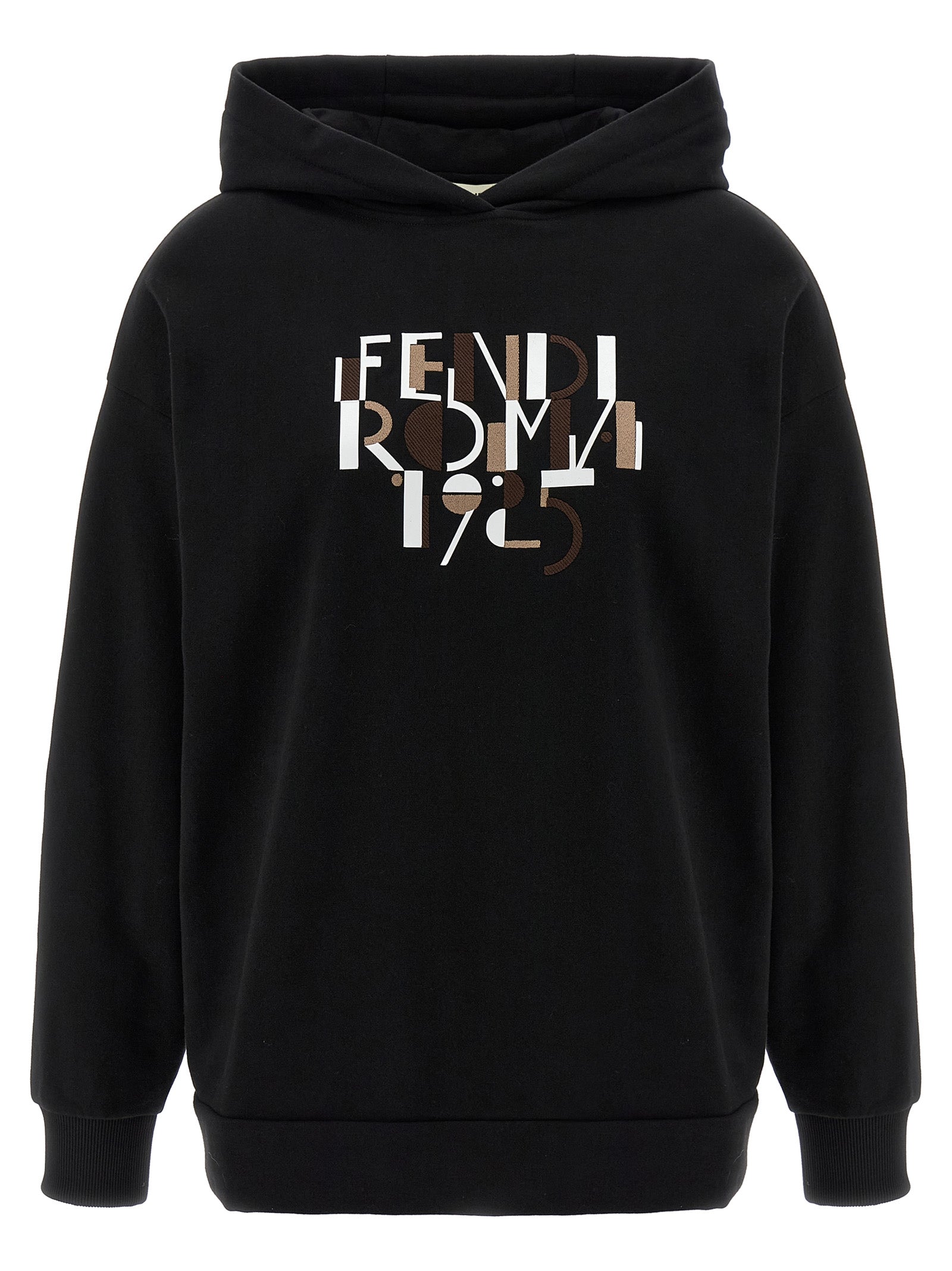 Sweat-shirt Fendi en coton noir
