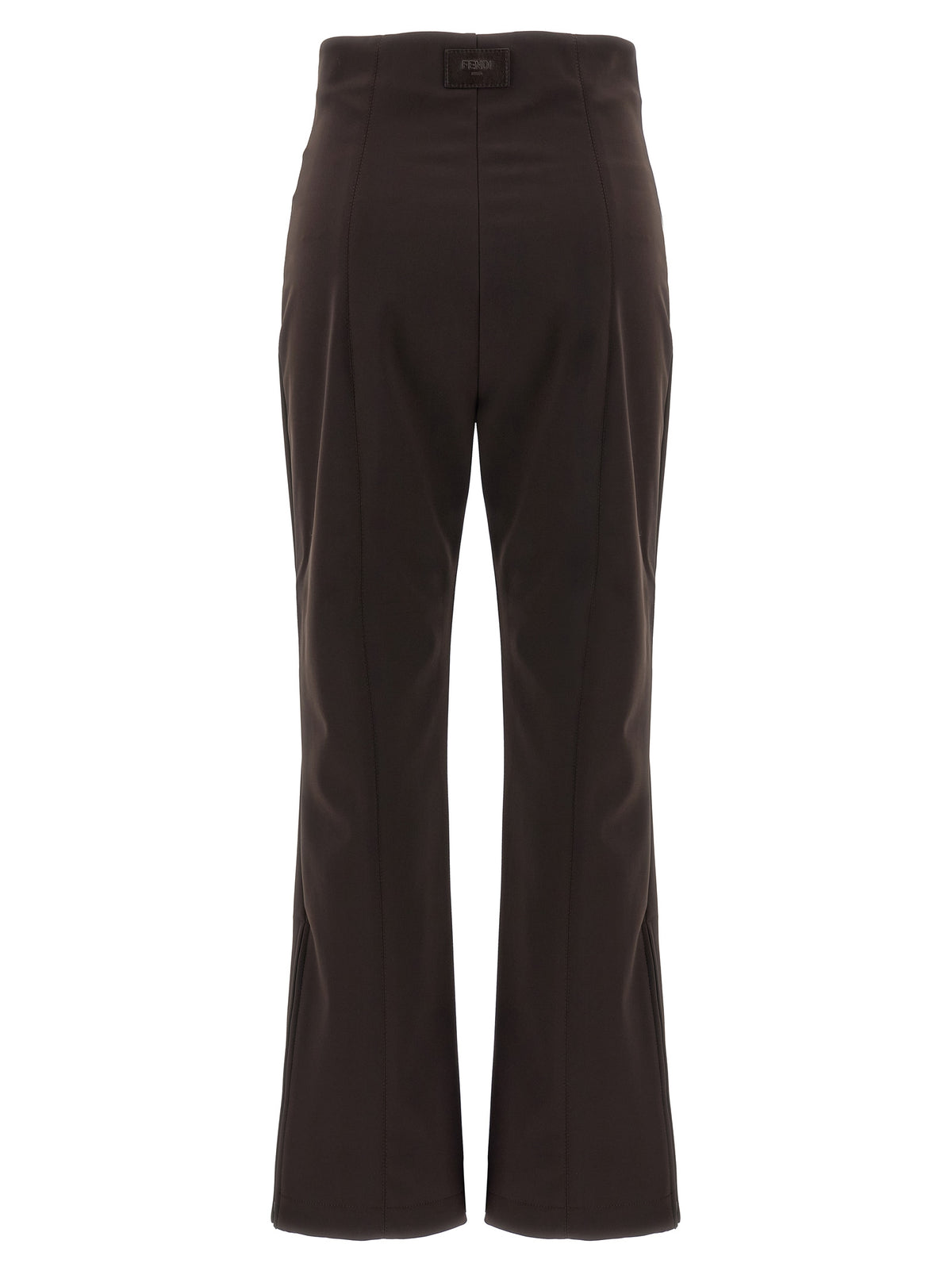 Fendi Brown Polyamide Athletic Pants