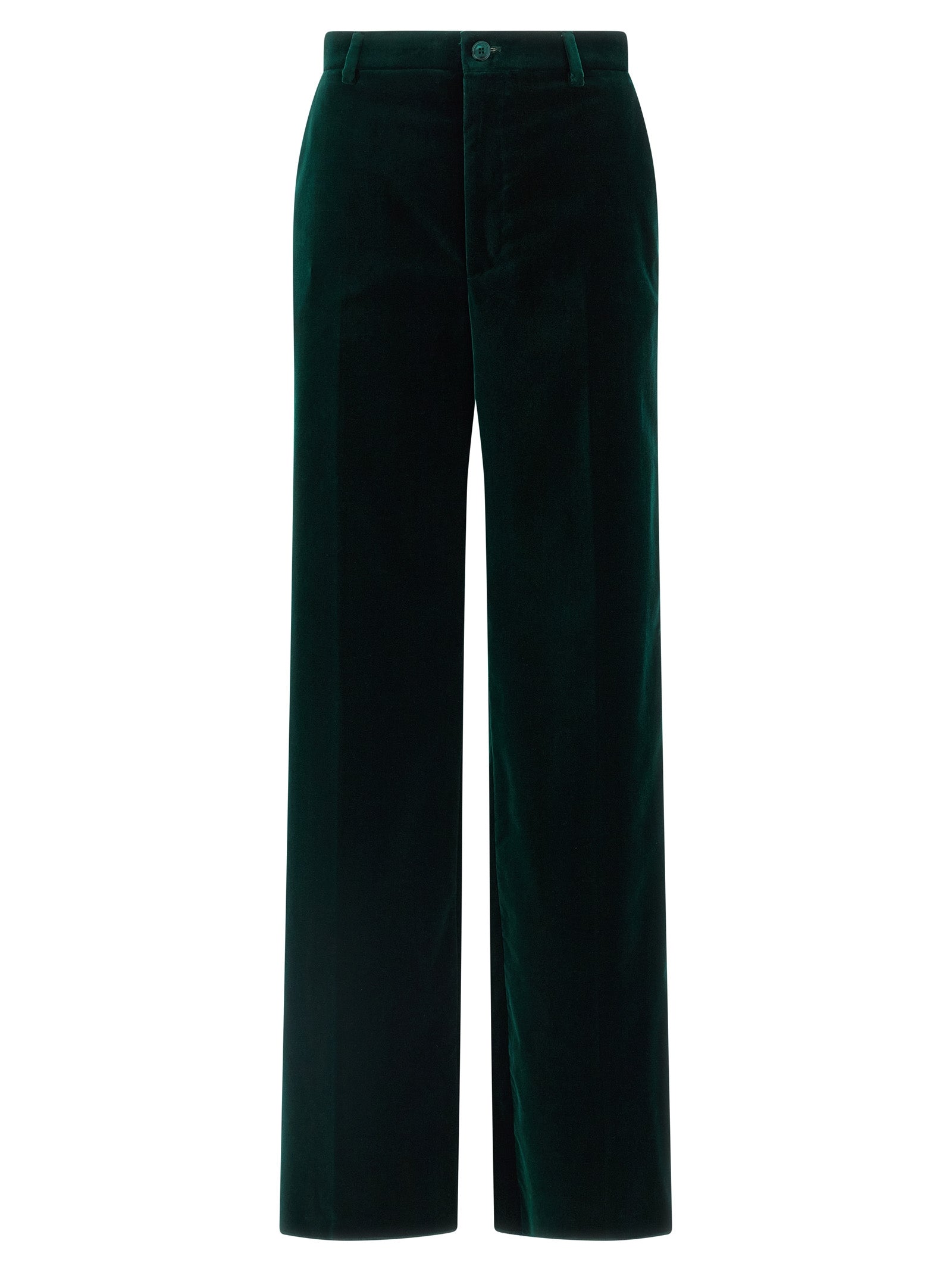 Pantalon décontracté bicolore en coton Gucci
