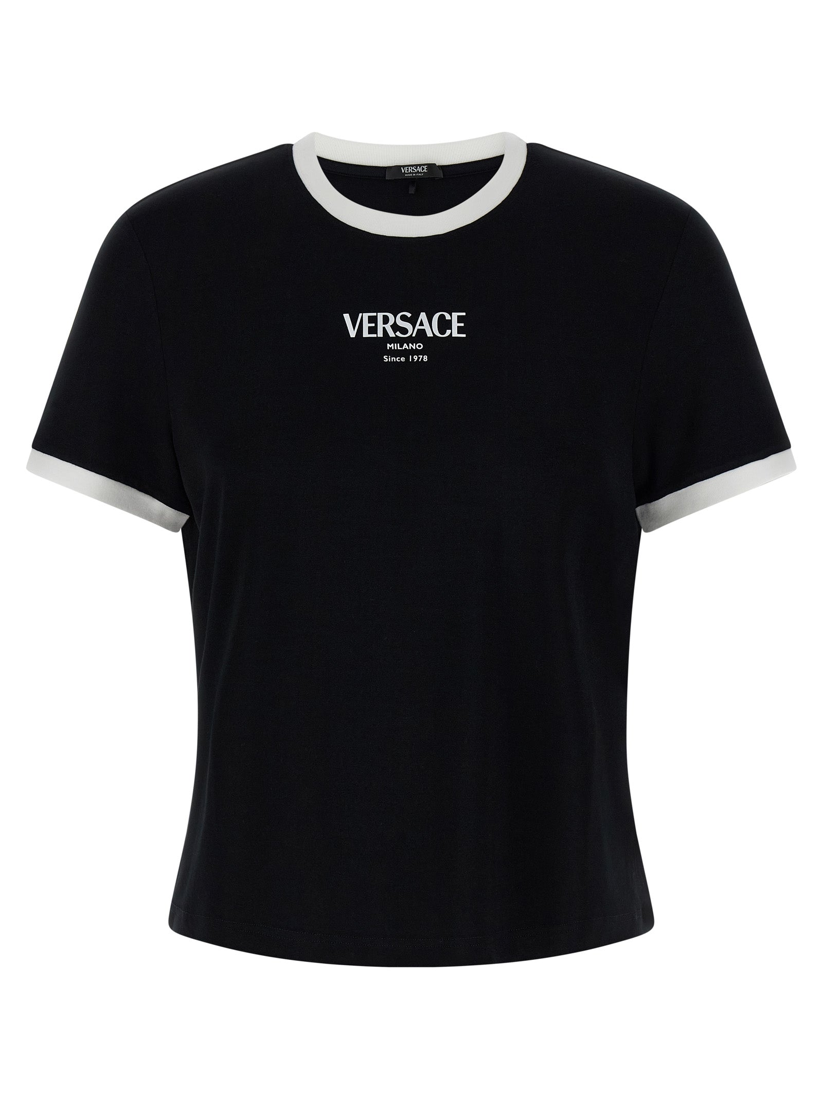 Bicolor Viscose T-Shirt