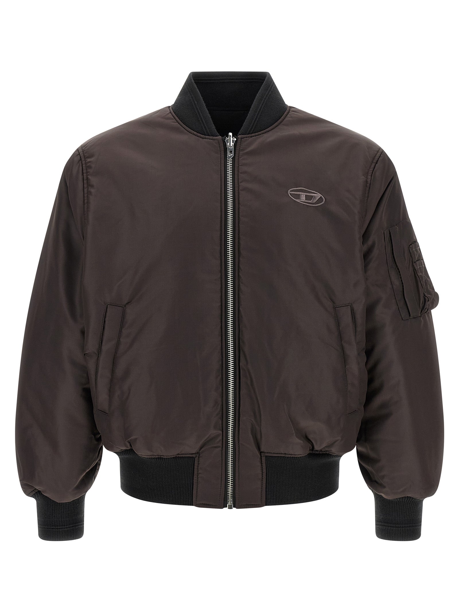 Bomber Diesel en polyamide noir