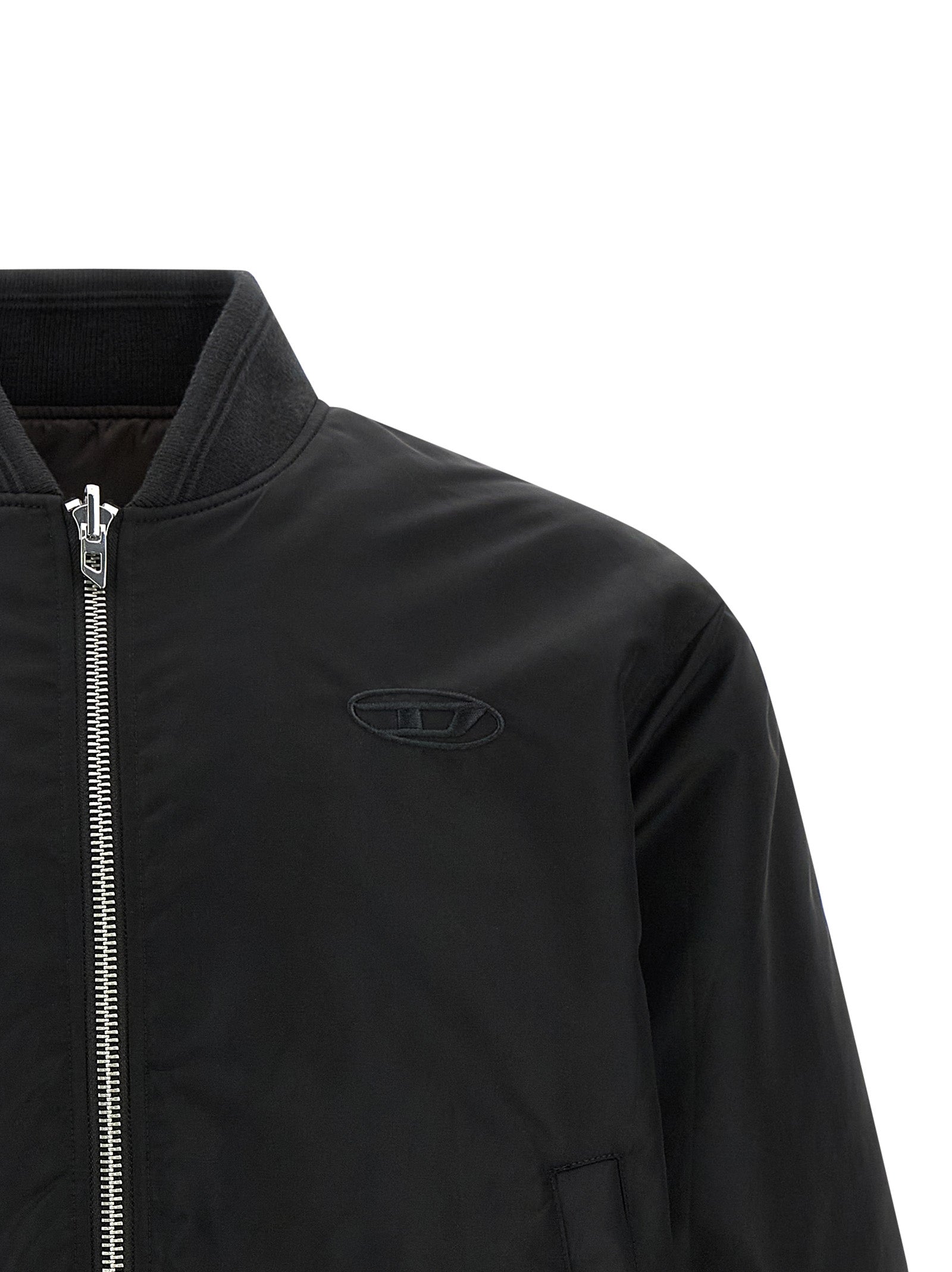 Bomber Diesel en polyamide noir