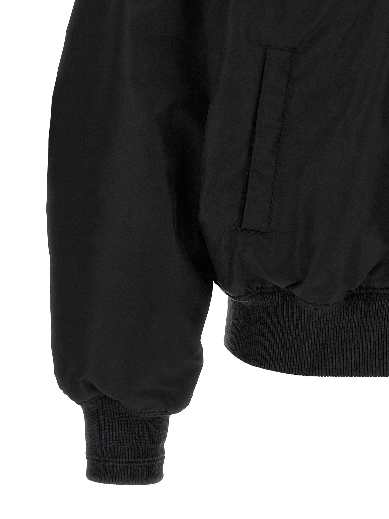 Bomber Diesel en polyamide noir