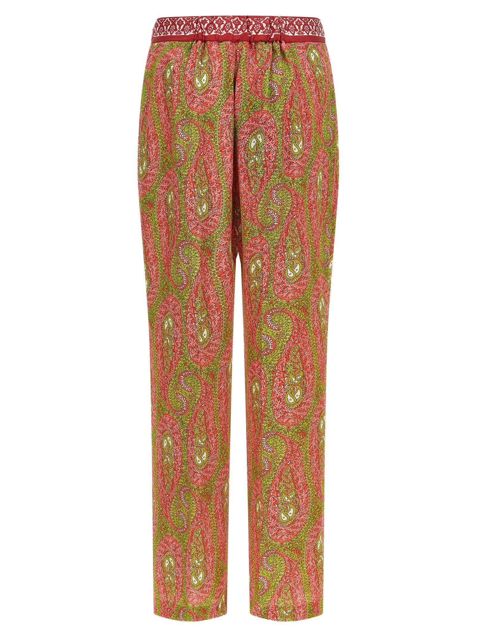 Pantalon en polyester multicolore Etro