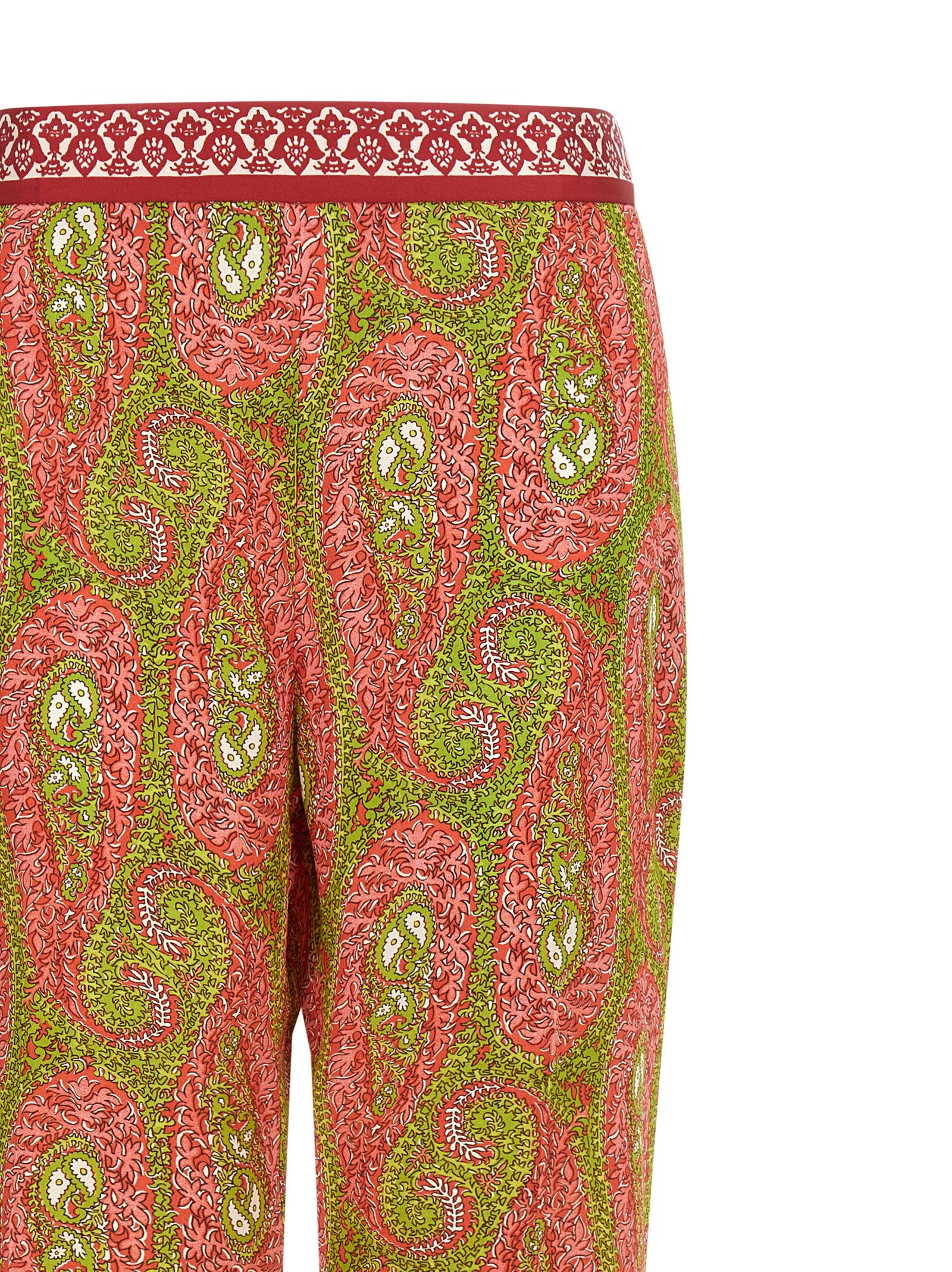 Pantalon en polyester multicolore Etro