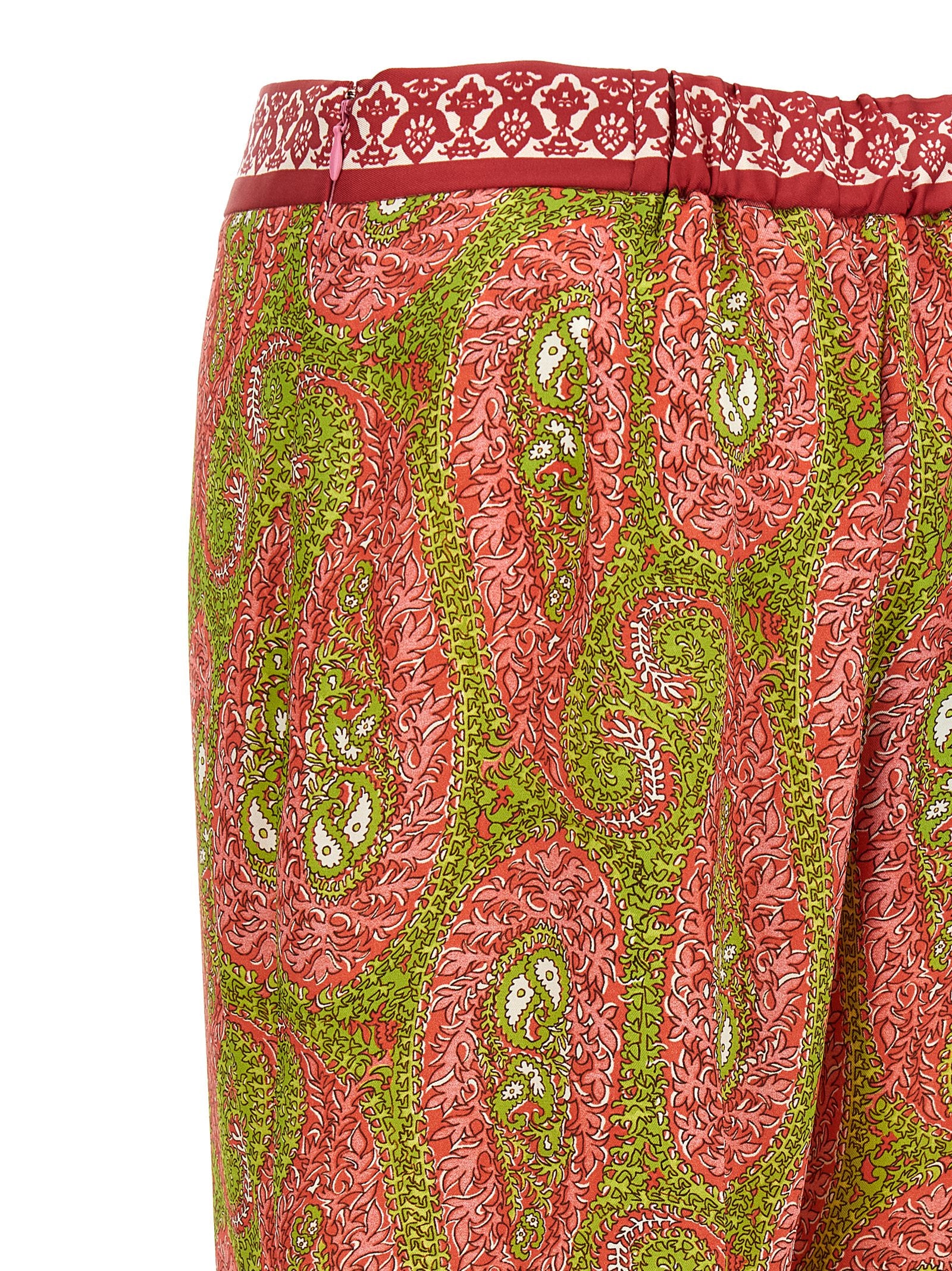 Pantalon en polyester multicolore Etro