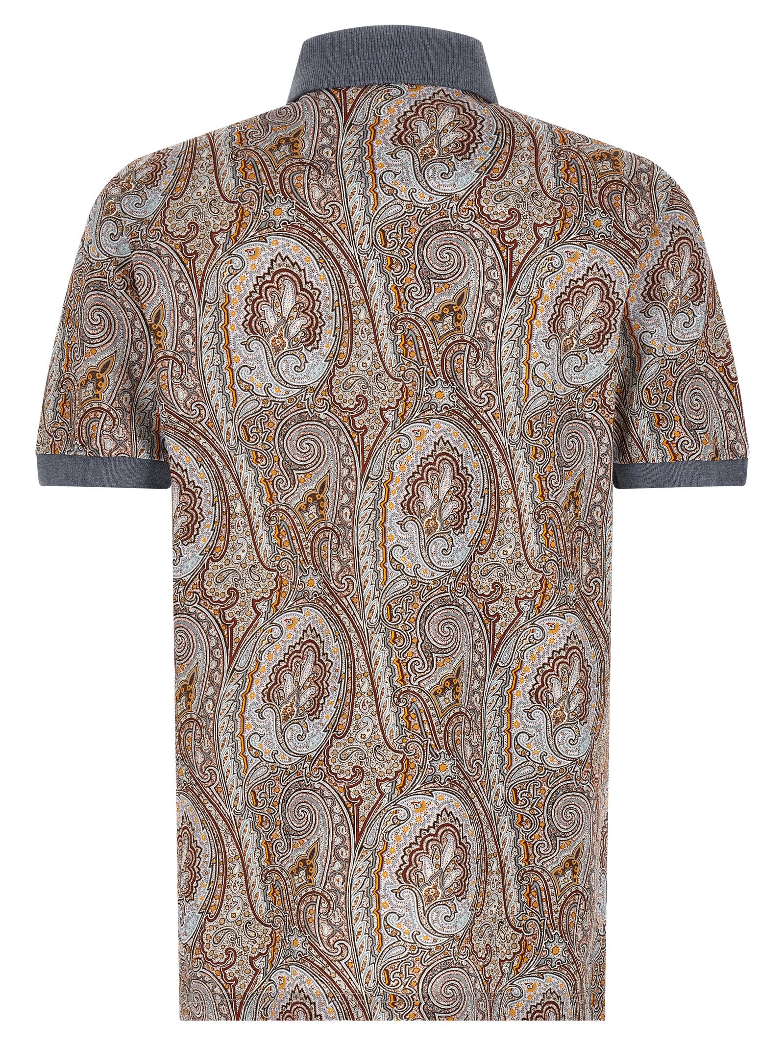 Polo Etro en coton multicolore