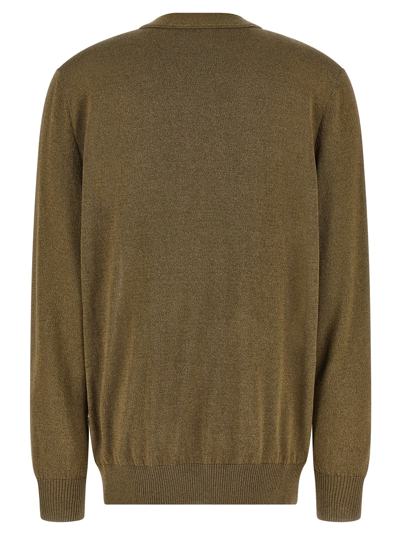 Bicolor Cotton Cardigan