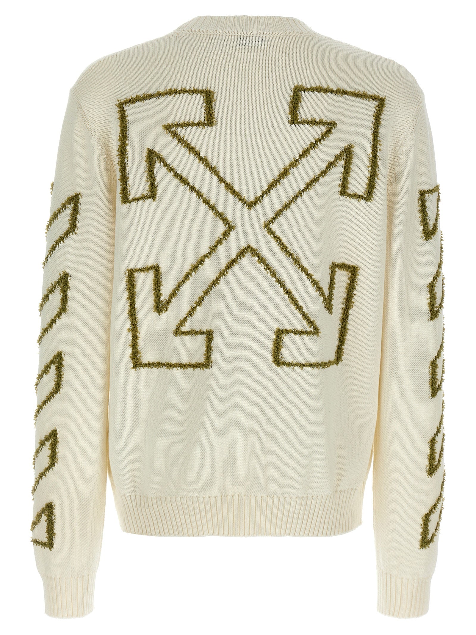 Gilet en coton beige Off-White
