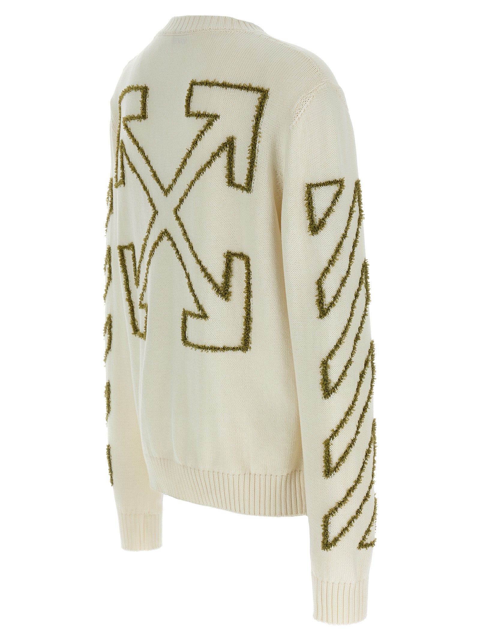 Gilet en coton beige Off-White