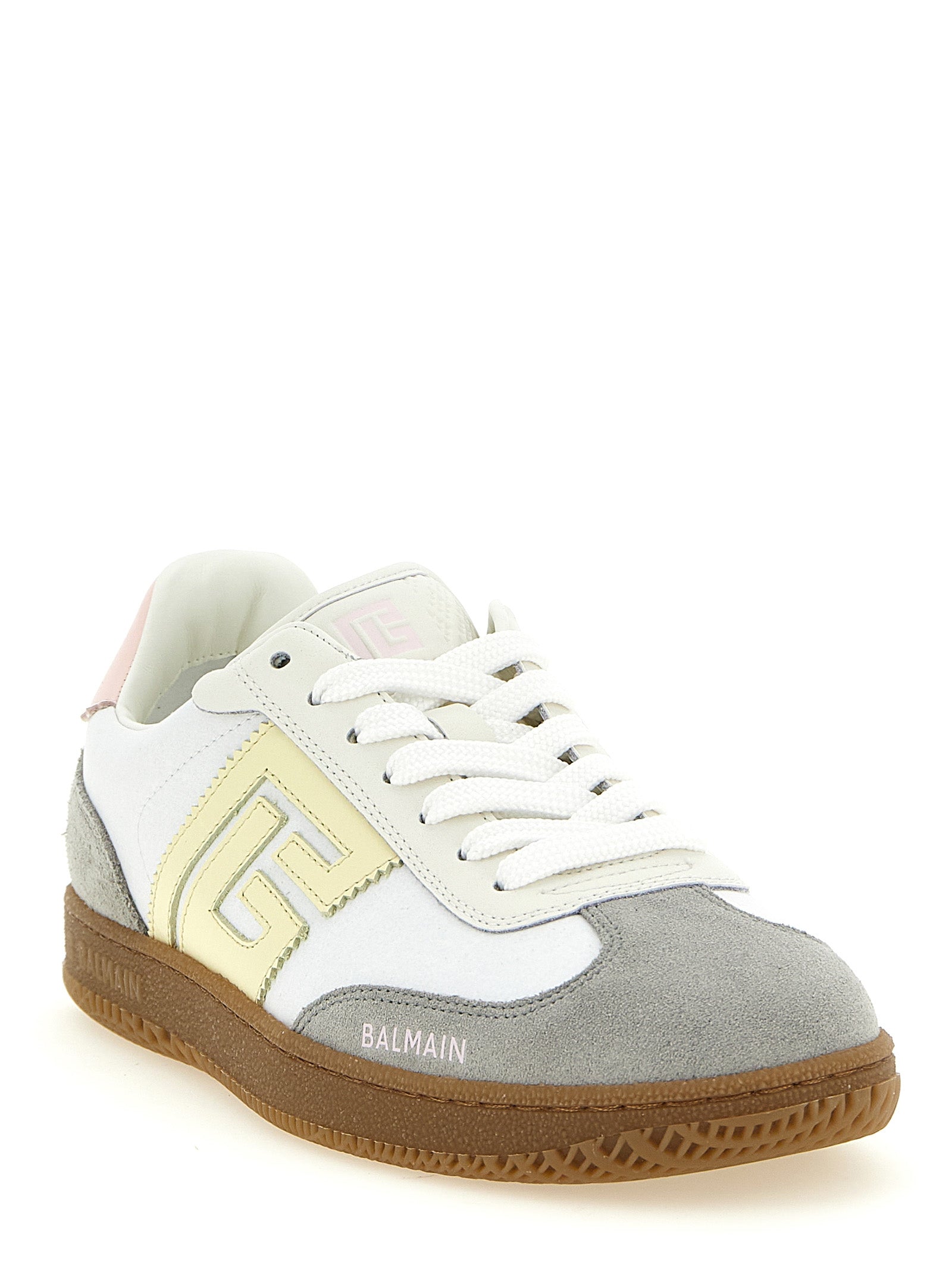 Baskets basses Balmain multicolores en polyamide