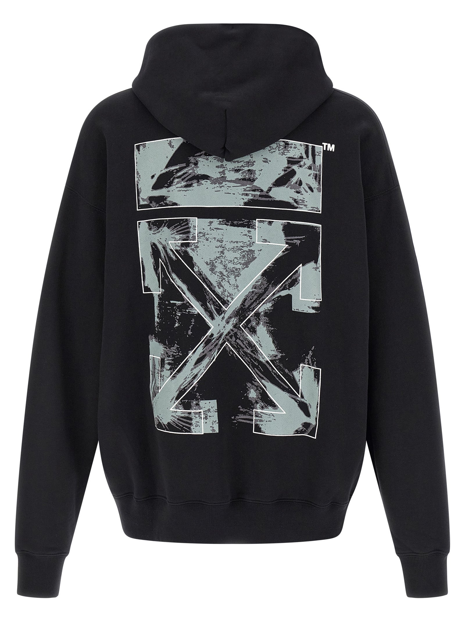 Sweat-shirt Off-White en coton noir