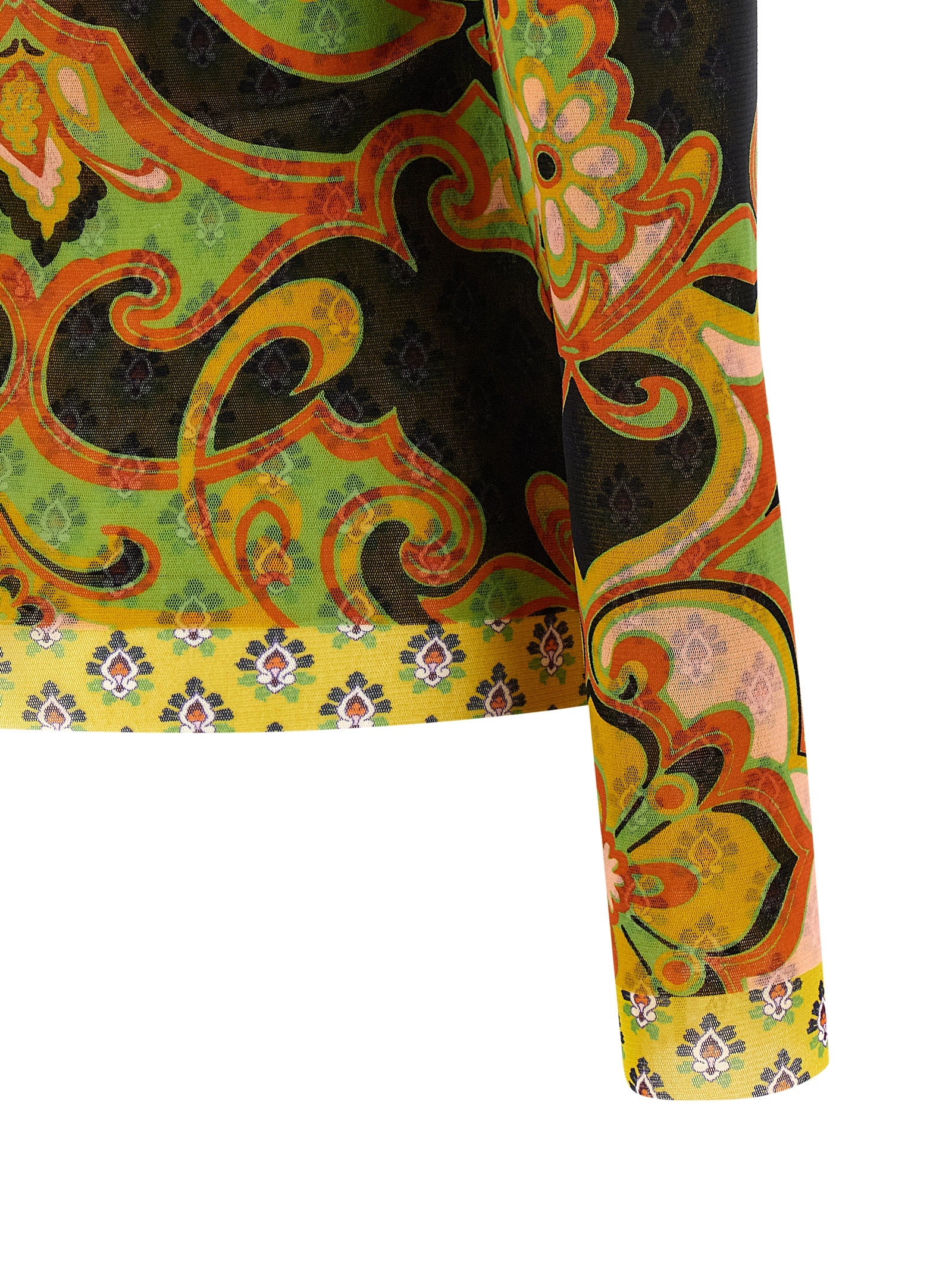 Multicolor Polyamide Cardigan