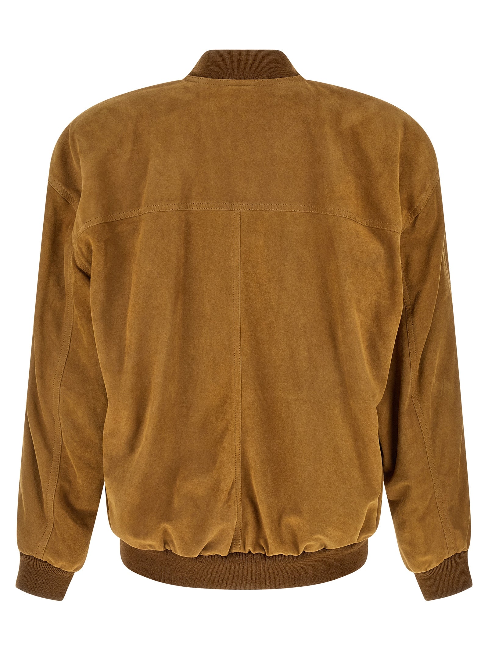 Brown Lamb Leather Leather Jacket
