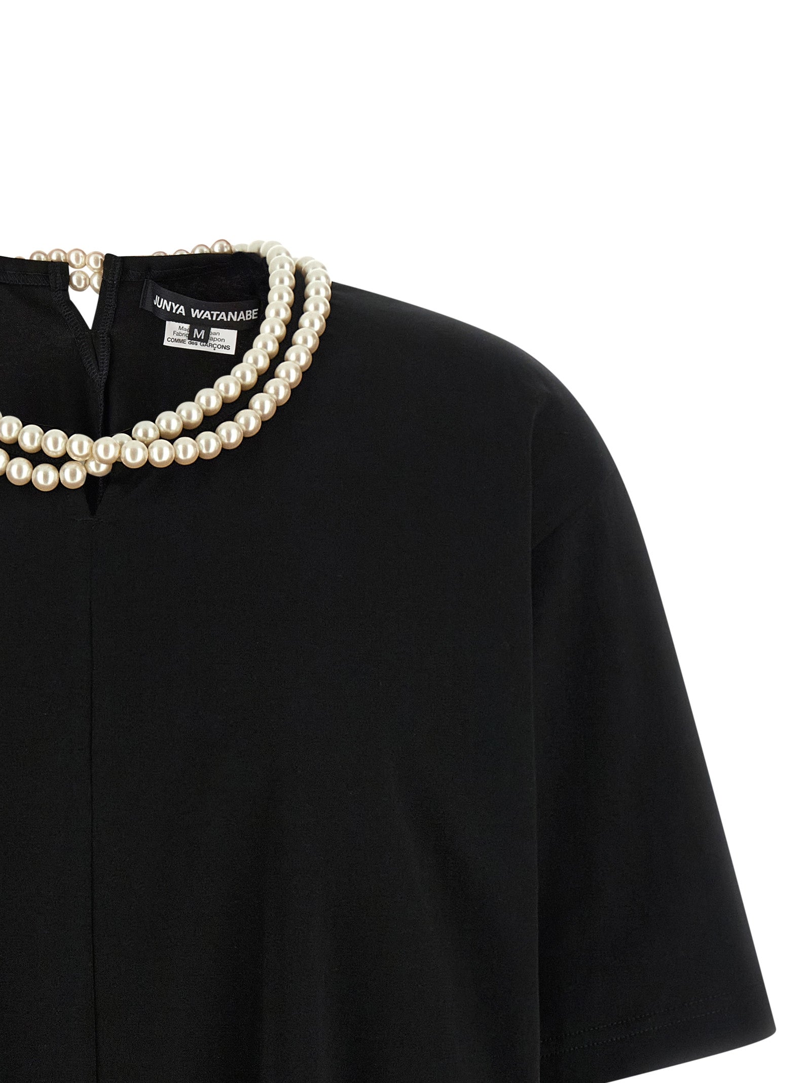 T-shirt Junya Watanabe en coton noir