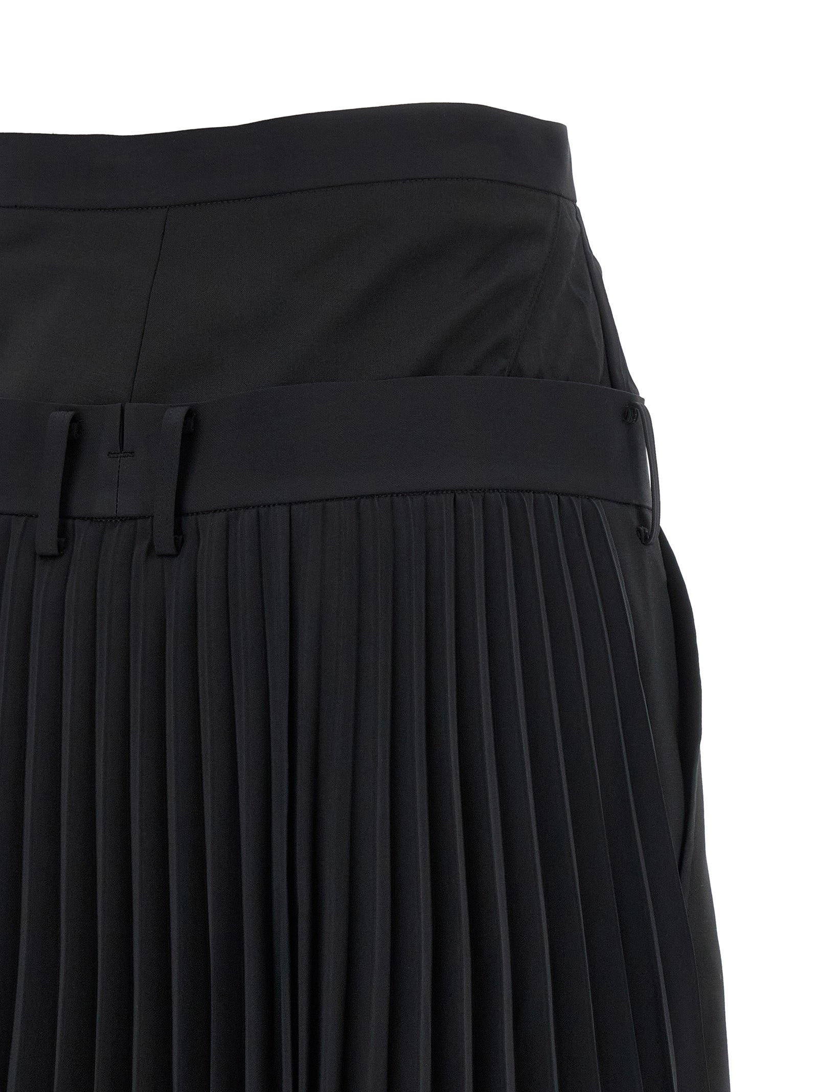 Pantalon en laine noire Junya Watanabe