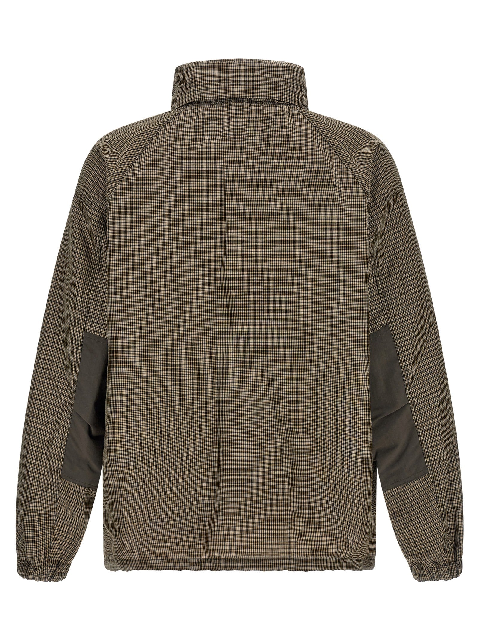 Bicolor Linen Shell Jacket